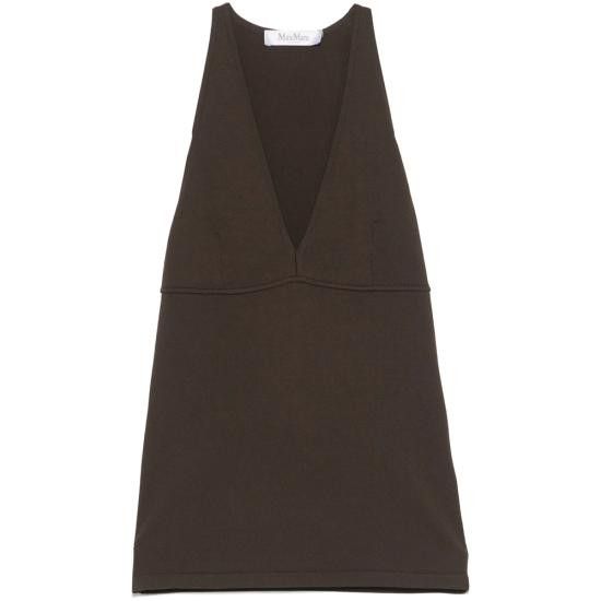 Max Mara MAX MARA Women Tops ARMIDA 163 010 BROWN Size XS / US 0-2 / IT 36-38 - 1 Thumbnail