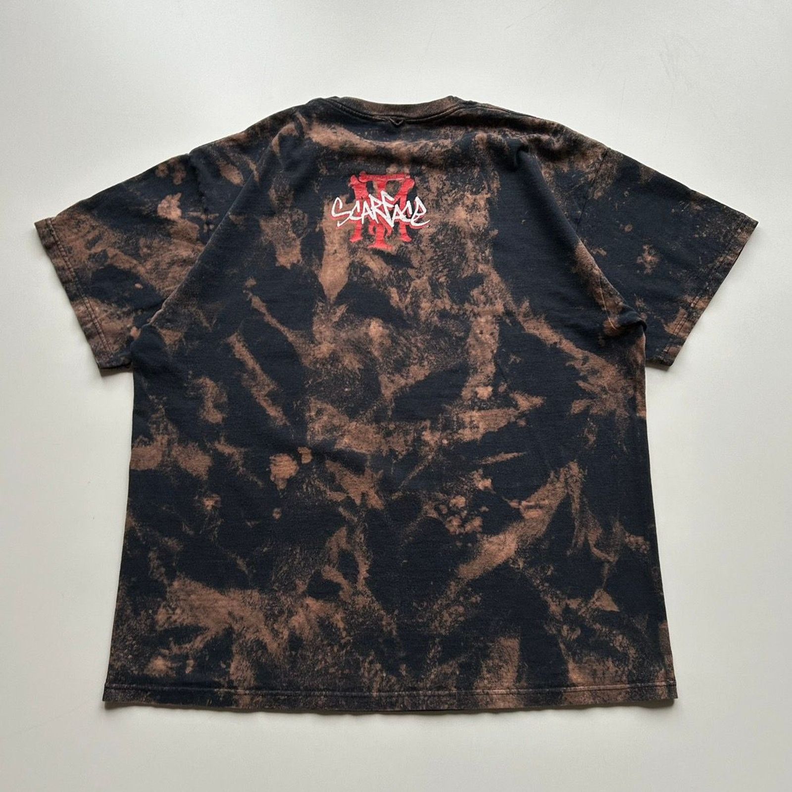 Vintage Vintage Y2K Scarface Movie Al Pacino T Shirt XL Faded Black Size US XL / EU 56 / 4 - 3 Thumbnail