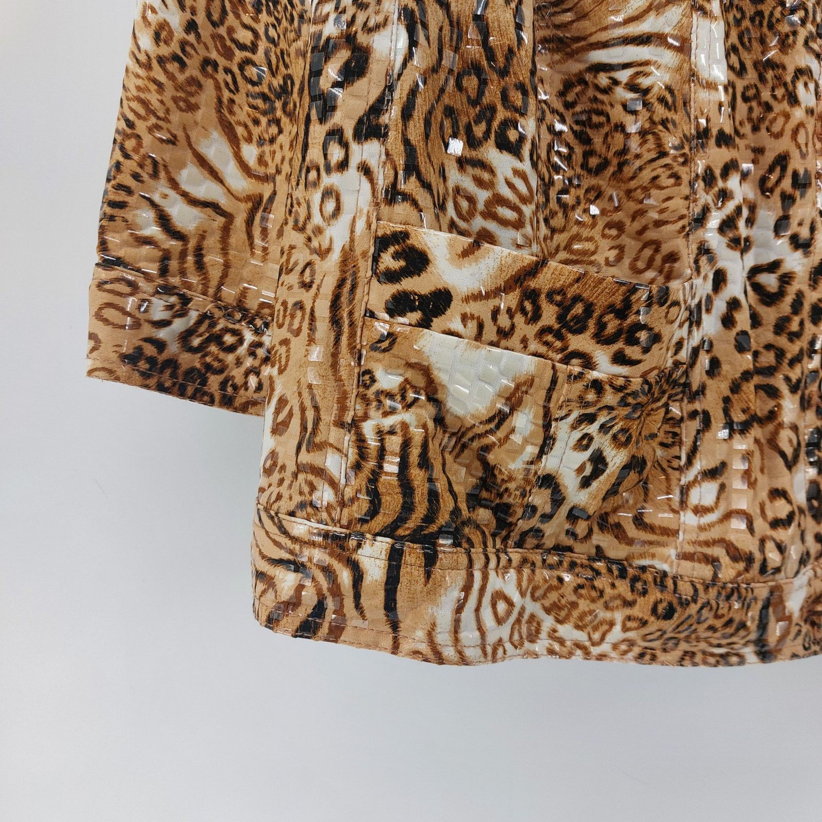 Other Ruby Rd Animal Print Blazer Jacket Women's Plus Size 24 Size 4XL / US 24-26 - 6 Thumbnail