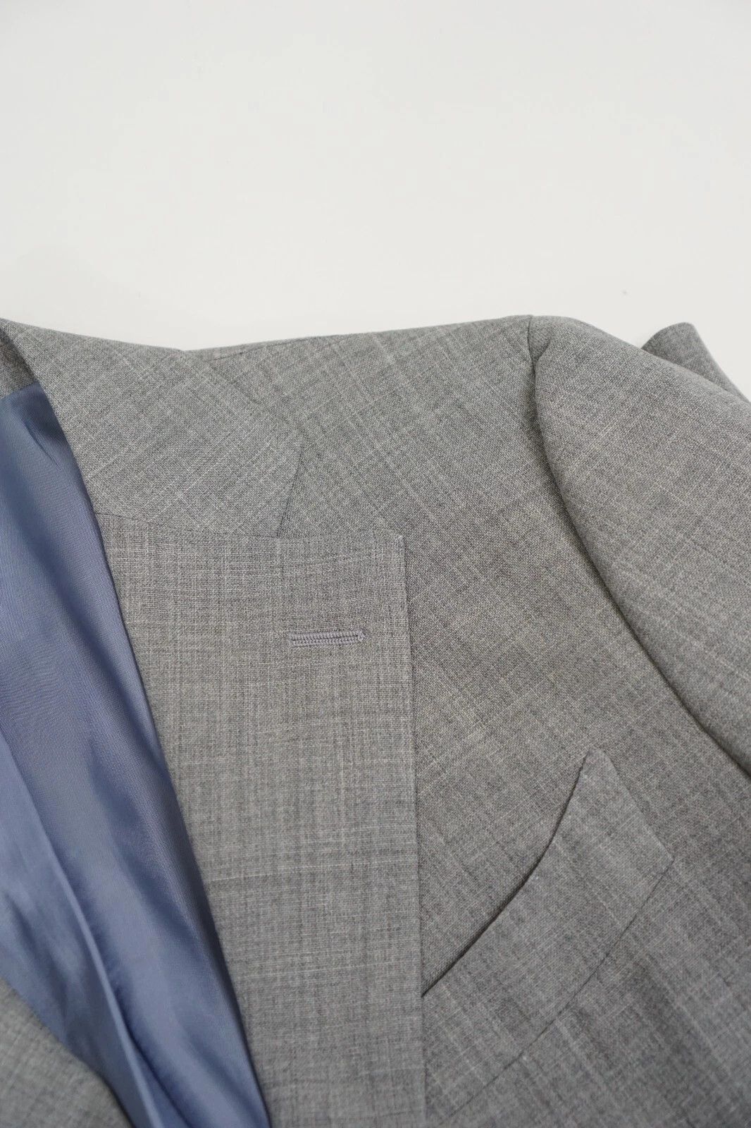 Suitsupply Men Suitsupply Blazer La Spalla Lanificio Wool Grey UK/US36S Size 36S - 4 Thumbnail
