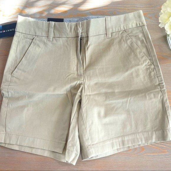 Tommy Hilfiger Tommy Hilfiger Womens Khaki Shorts 4 Size 27" / US 4 / IT 40 - 5 Thumbnail