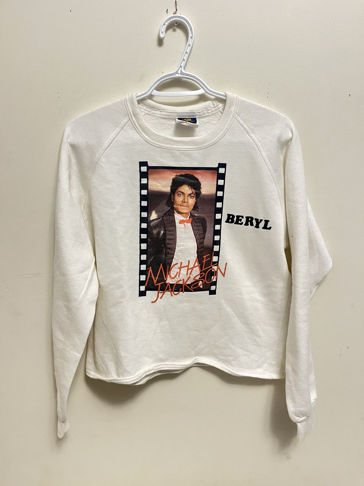 Vintage 1984 Michael Jackson Victory Tour Concert Sweatshirt 80s Size M / US 6-8 / IT 42-44 - 1 Thumbnail
