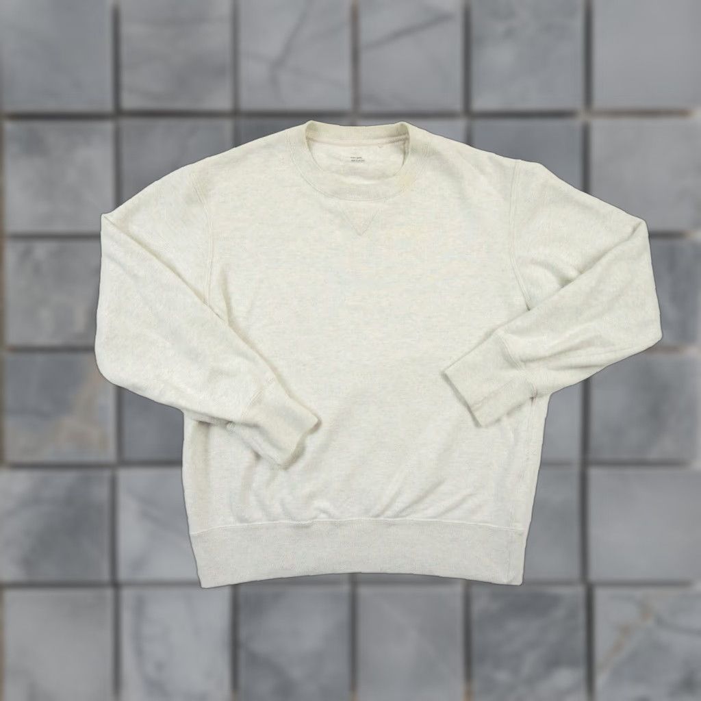 Uniqlo VINTAGE Uniqlo Sweatshirt Mens Medium Crewneck Pullover Fleece Gray Logo Casual Size US M / EU 48-50 / 2 - 1 Thumbnail