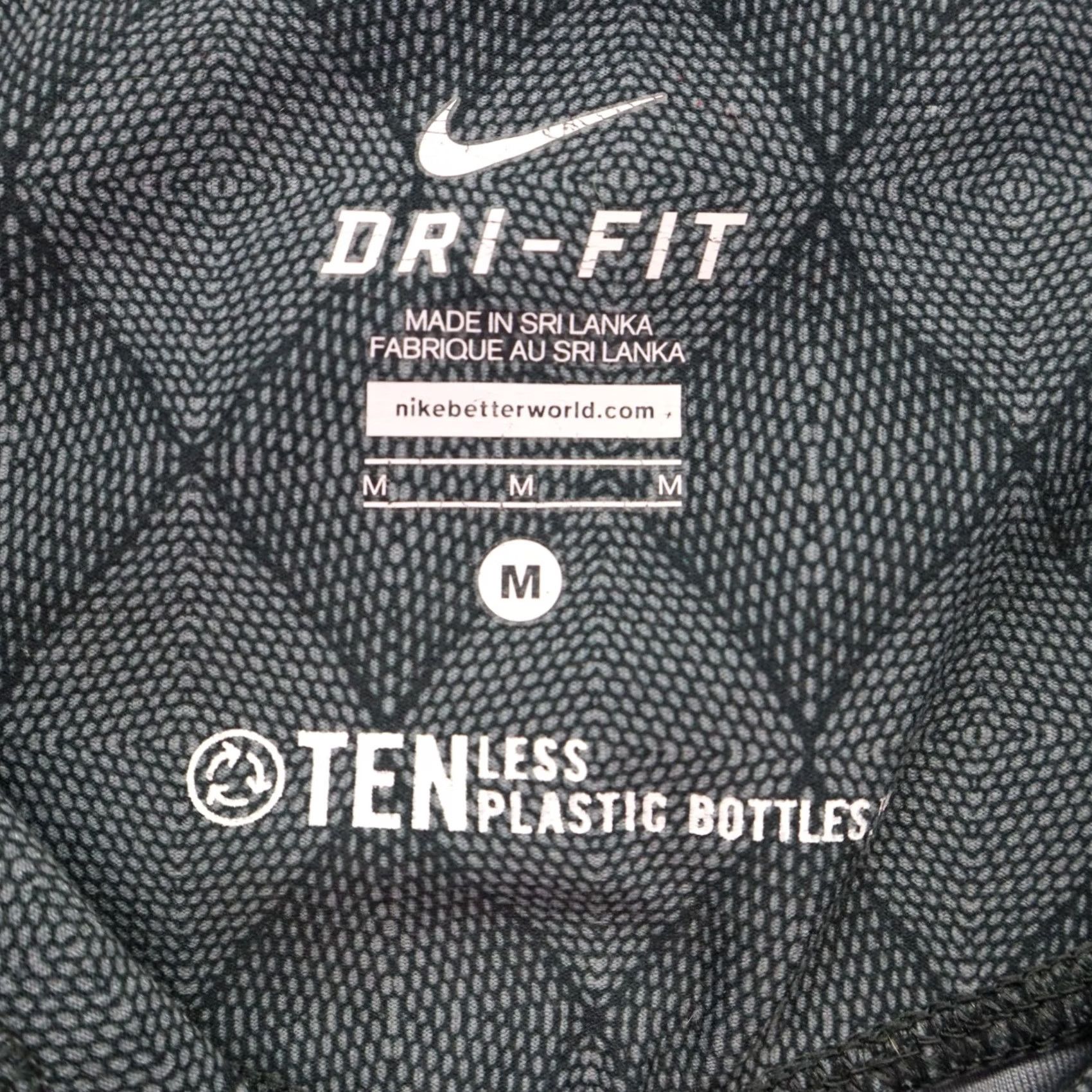 Nike Nike Leggings Womens Medium Dri-Fit Capri Training Yoga Pants Gray Size 32" / US 10 / IT 46 - 4 Thumbnail