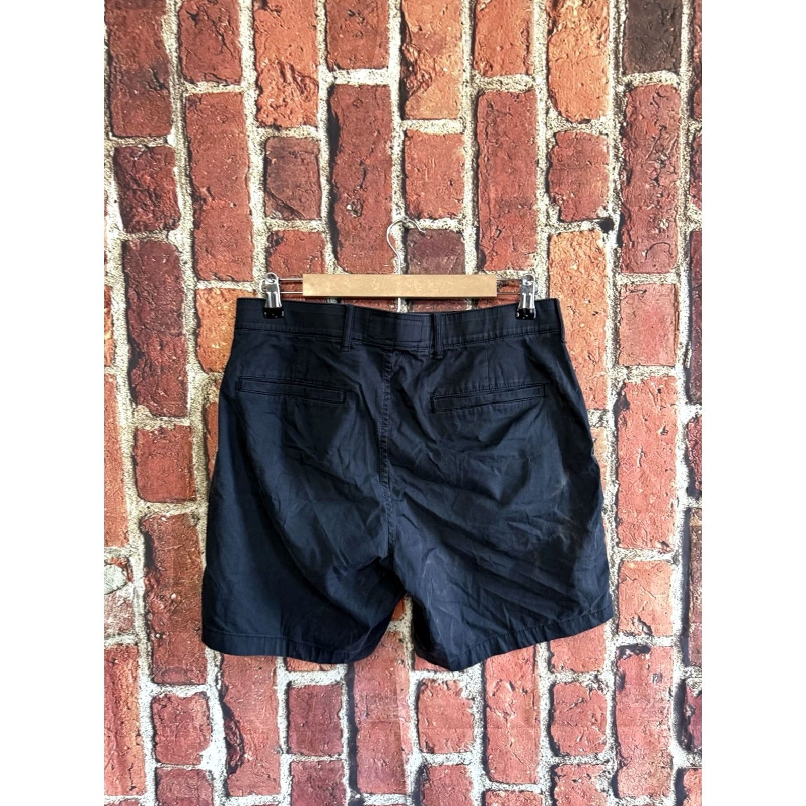 Abercrombie & Fitch Abercrombie & Fitch Mens Blue All Day Chino Shorts Size 31 Size 24" / US 00 / IT 34 - 2 Thumbnail