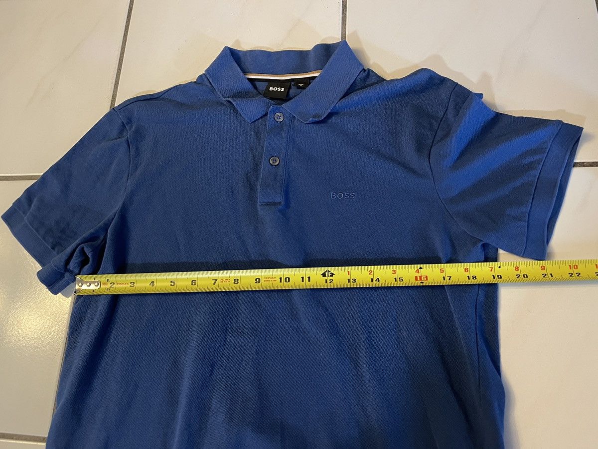 Hugo Boss Hugo Boss Short Sleeve Polo Shirt Men's Large Blue Designer Size US L / EU 52-54 / 3 - 5 Thumbnail