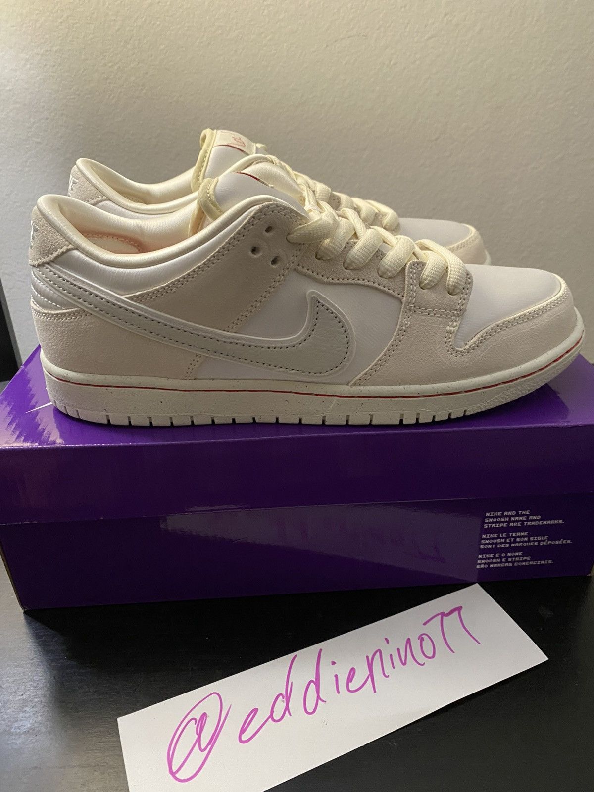 Nike Nike SB Dunk Low PRM (VDAY PACK 2023) Size US 8.5 / EU 41-42 - 4 Thumbnail