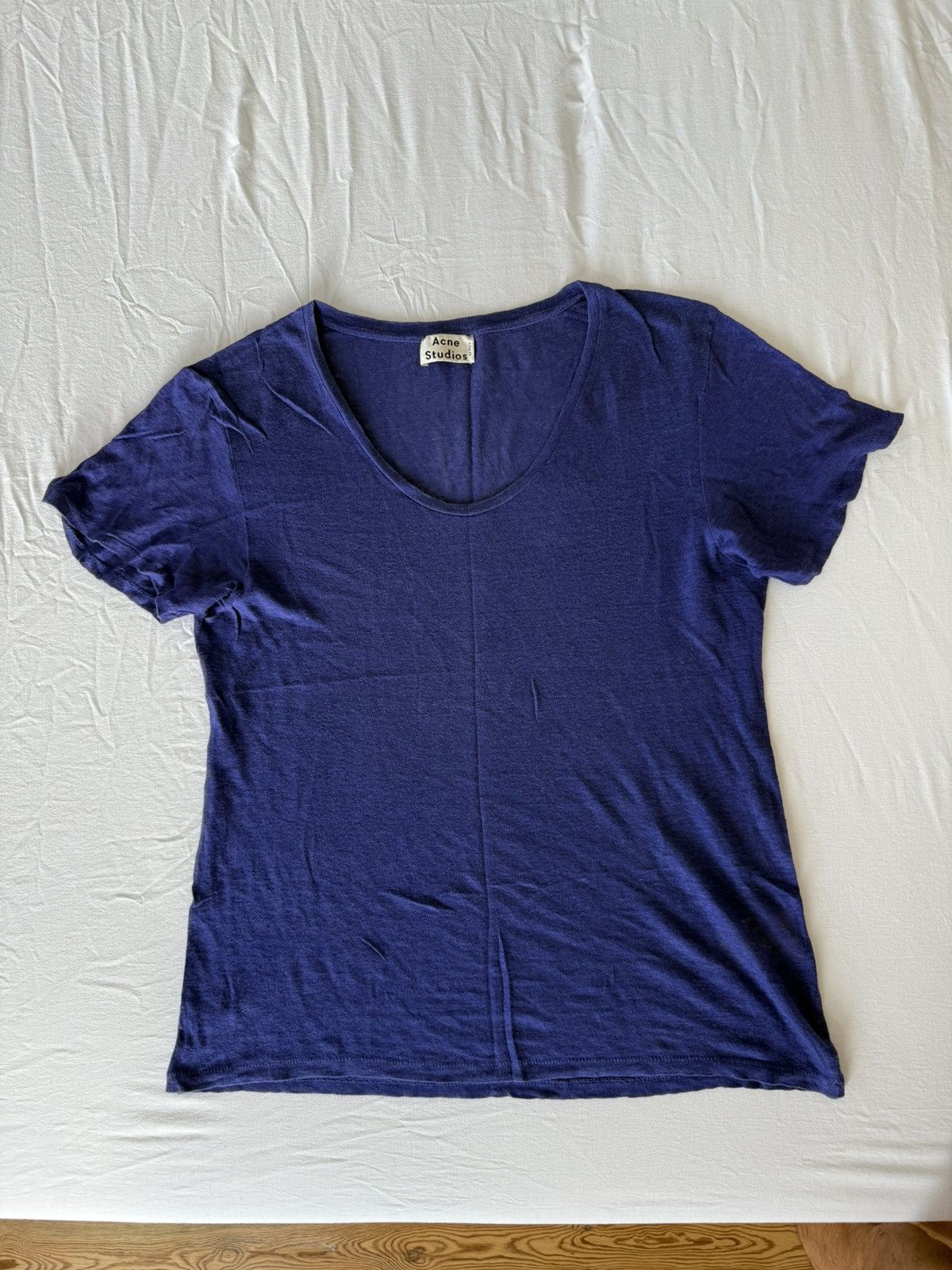 Acne Studios Acne studios Linen T-shirt Size US M / EU 48-50 / 2 - 1 Thumbnail