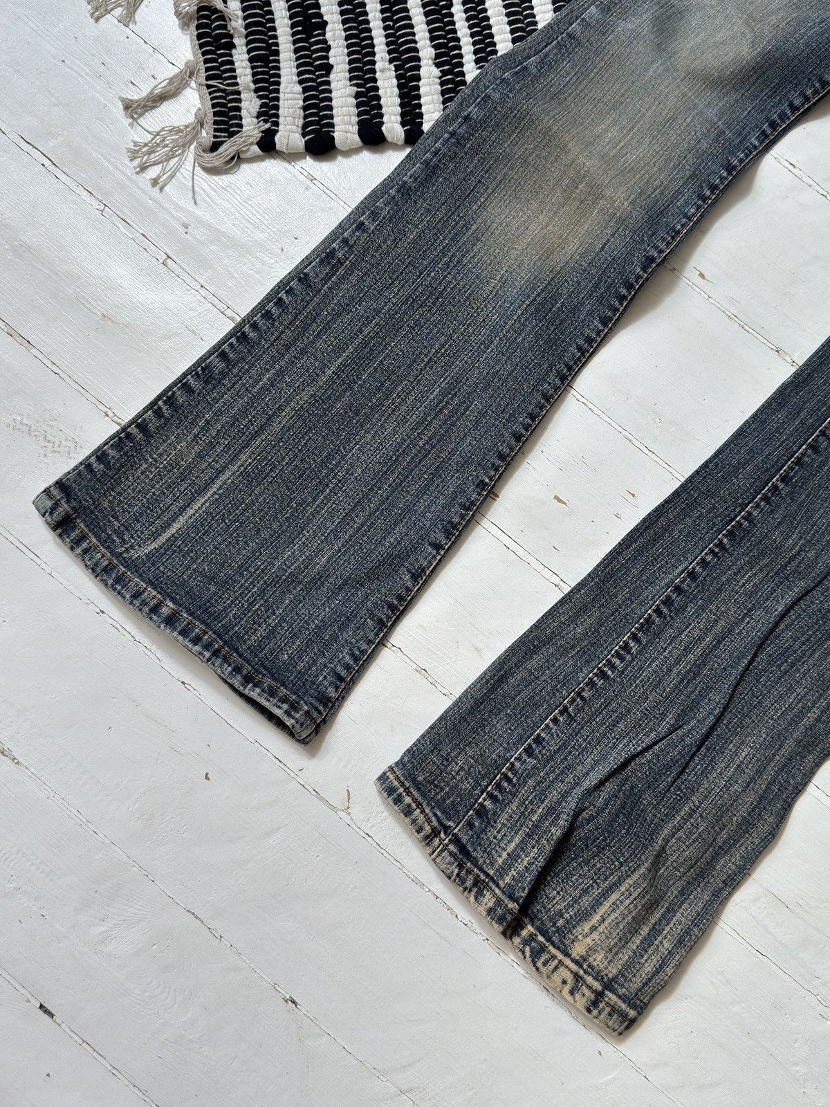 Vintage VINTAGE WASHED 2000s AVANT GARDE PANTS Size 27" / US 4 / IT 40 - 3 Thumbnail
