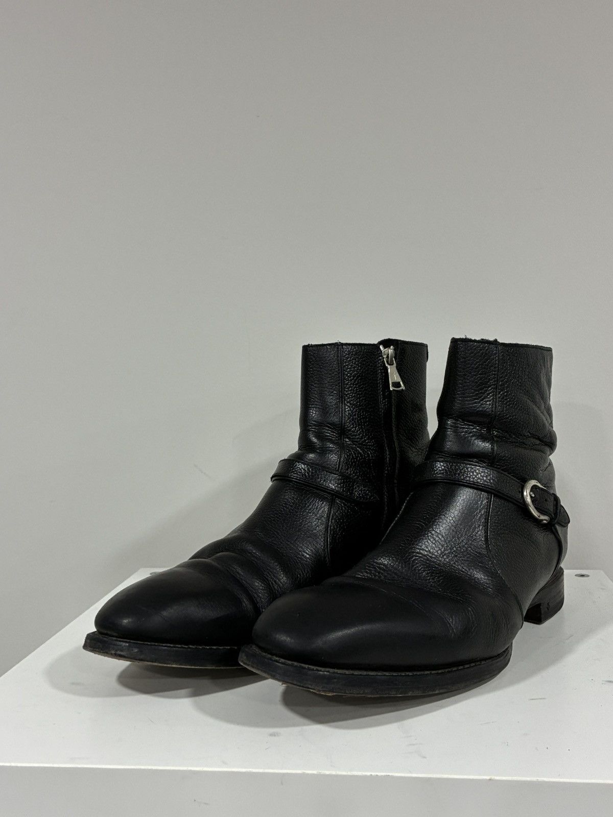 John Varvatos Regent Buckle Boot 12 Size US 12 / EU 45 - 3 Thumbnail