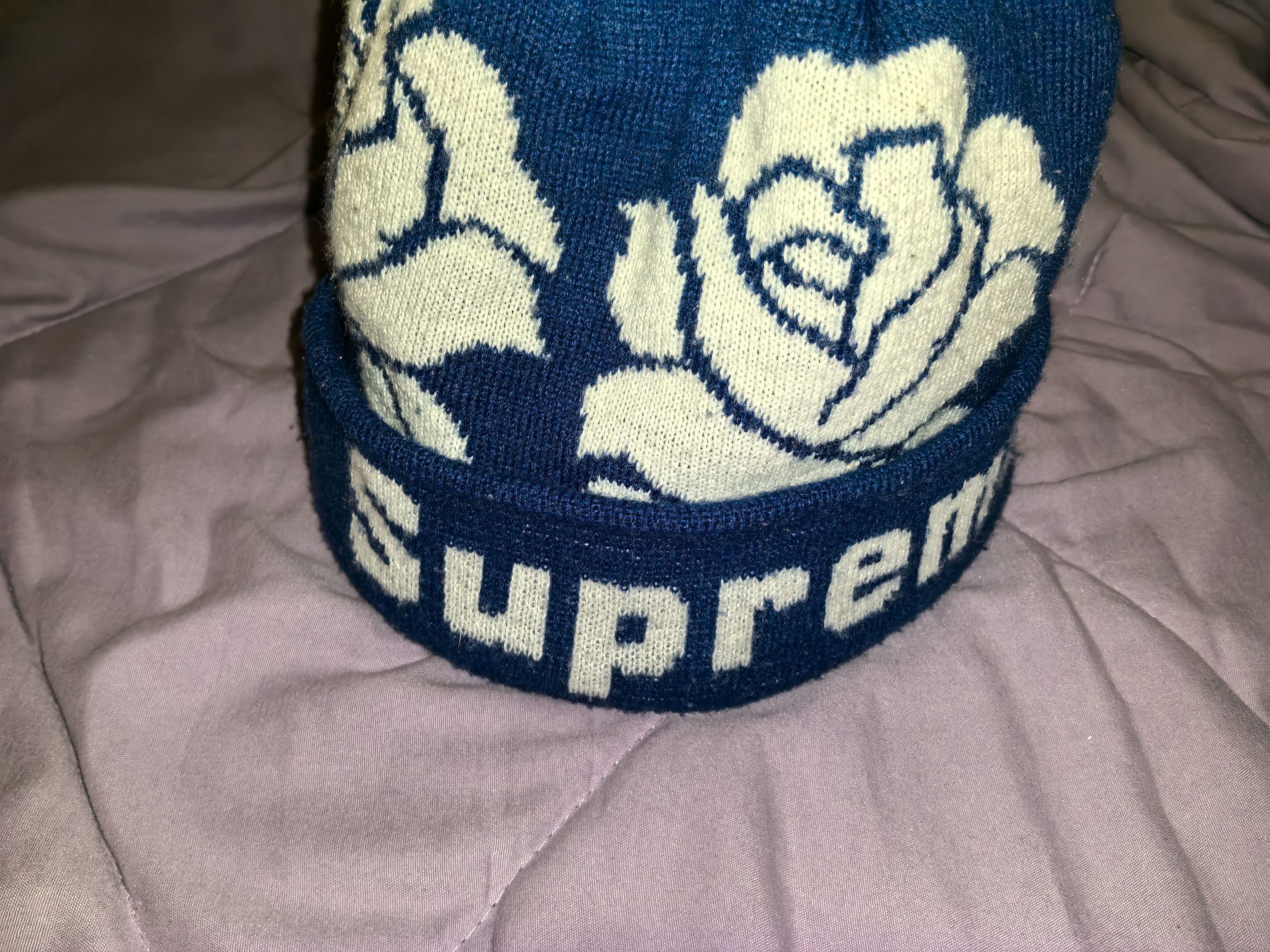 Supreme Supreme tye dye pink blue beanie | Grailed
