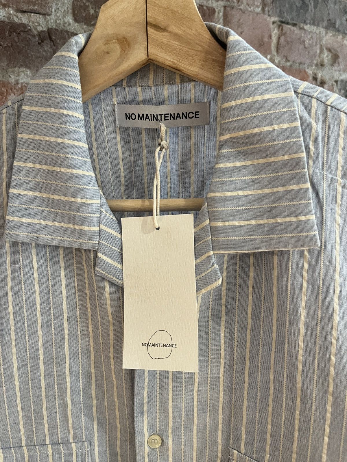 No Maintenance No Maintenance Stripe Dobby Camp Shirt Size US S / EU 44-46 / 1 - 5 Thumbnail