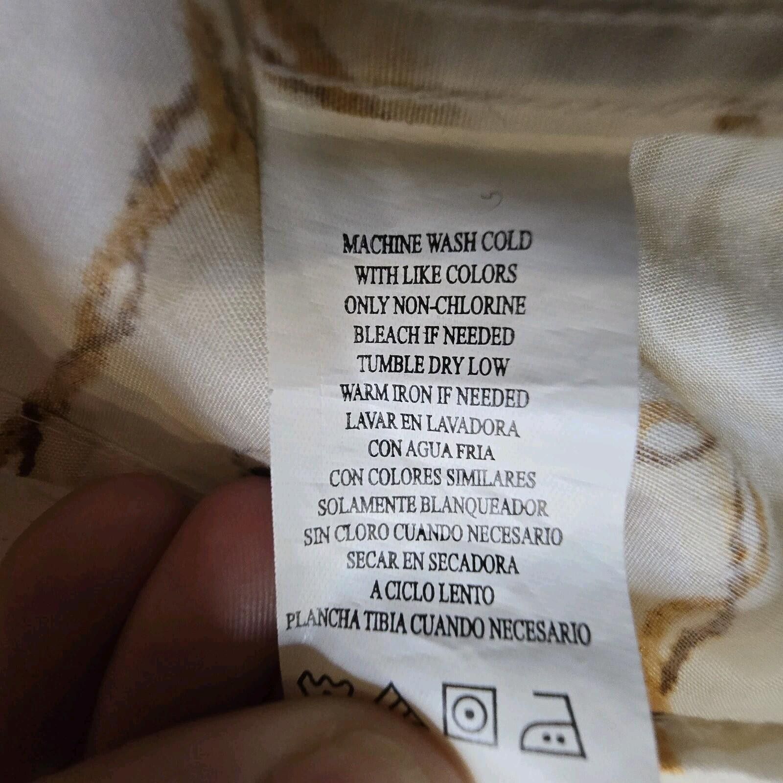 Natural Issue Natural Issue Button Front Short Sleeved Shirt Mens Size Lg Size US L / EU 52-54 / 3 - 6 Thumbnail