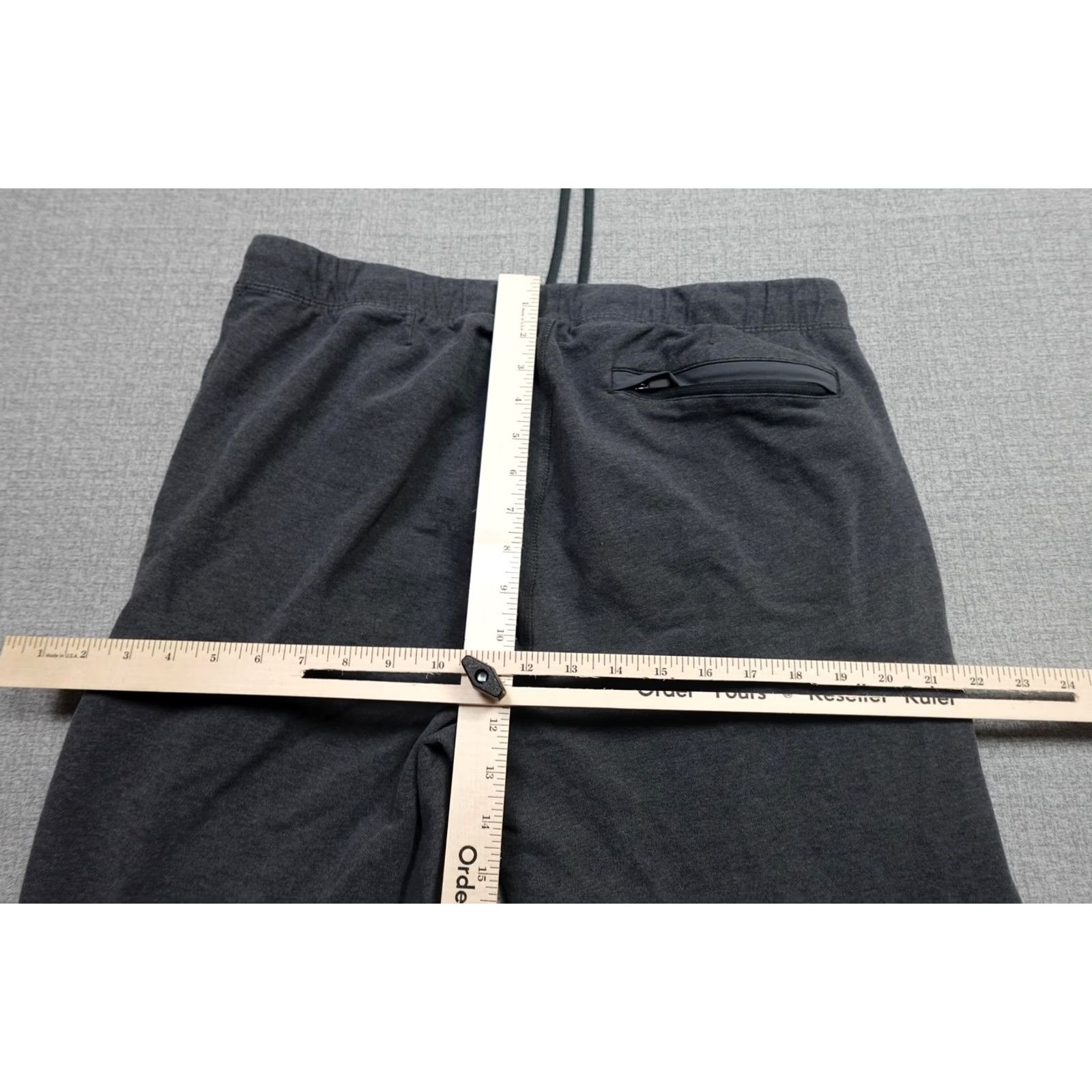 Vintage Mack Weldon Sweatpants Mens XL Gray Jogger Pants Zip Pocket Lounge Soft Stretch Size US 36 / EU 52 - 7 Thumbnail