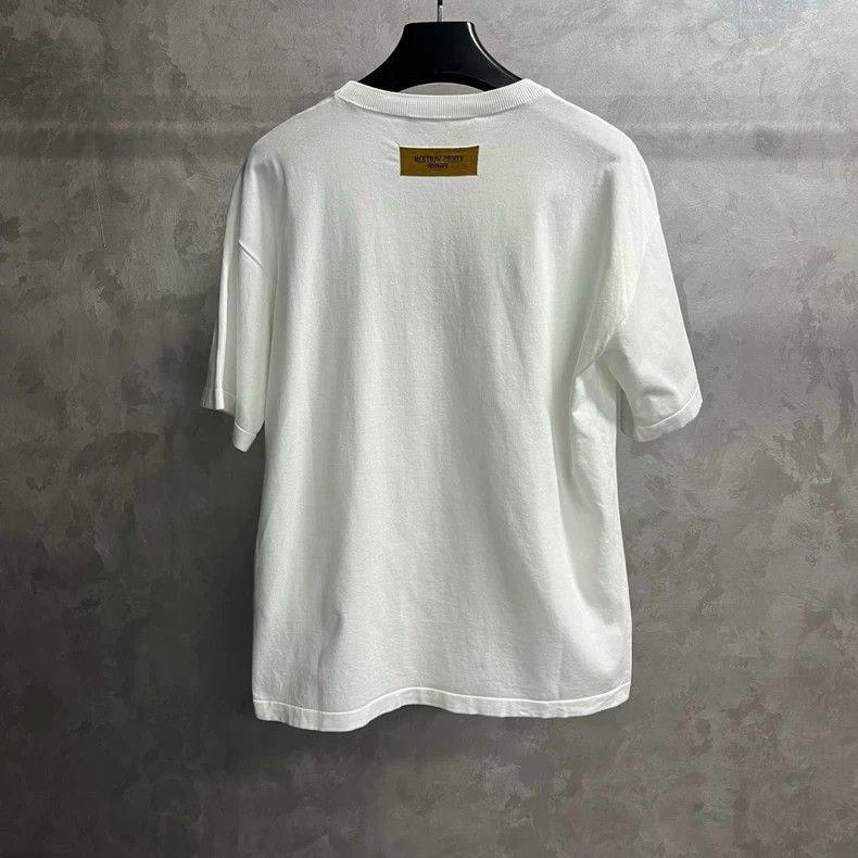 Louis Vuitton Louis Vuitton White monogrammed printed straight casual sh Size US L / EU 52-54 / 3 - 6 Thumbnail