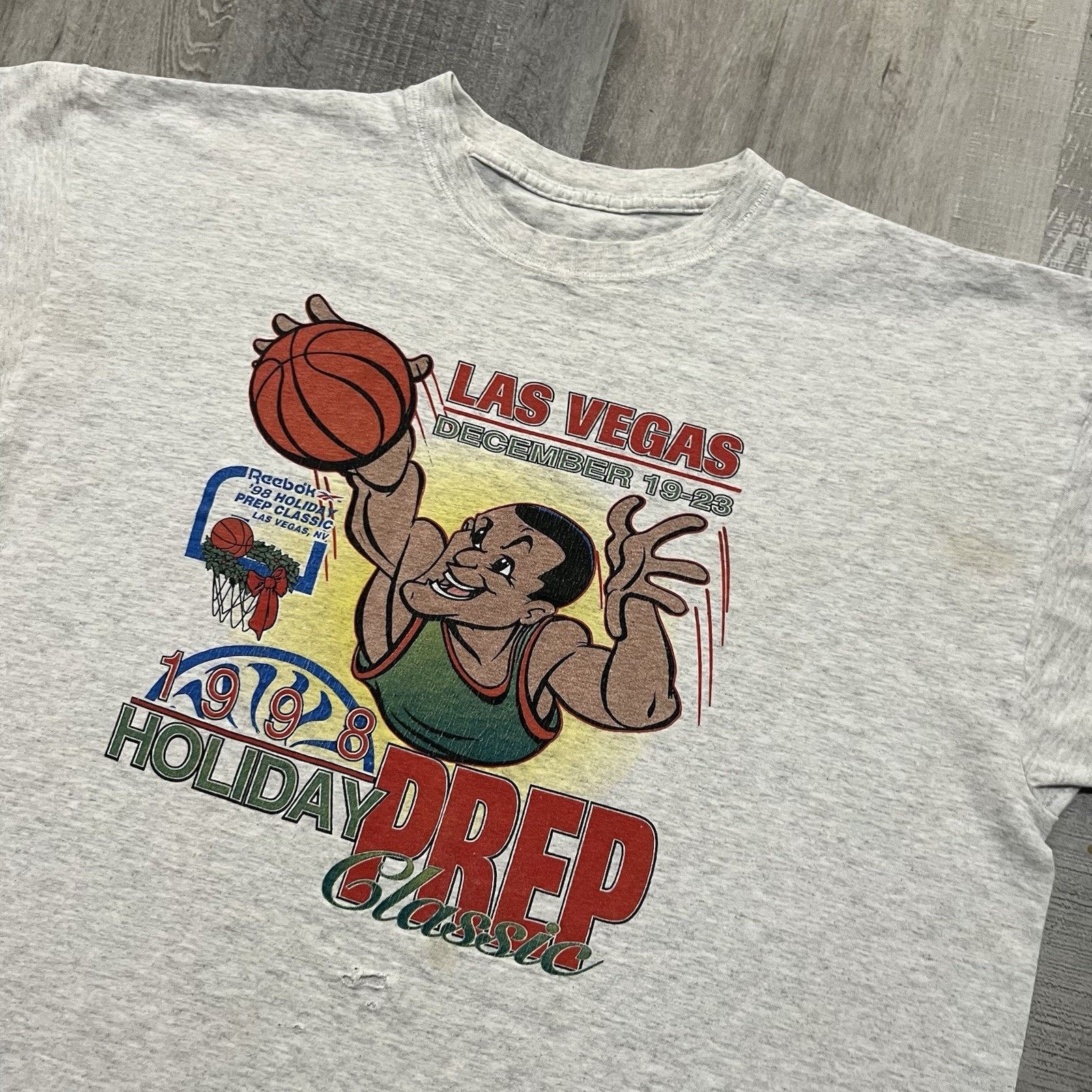 Reebok VTG Rebook Prep Classic 1998 Las Vegas Basketball T Shirt XL Size US XL / EU 56 / 4 - 3 Thumbnail