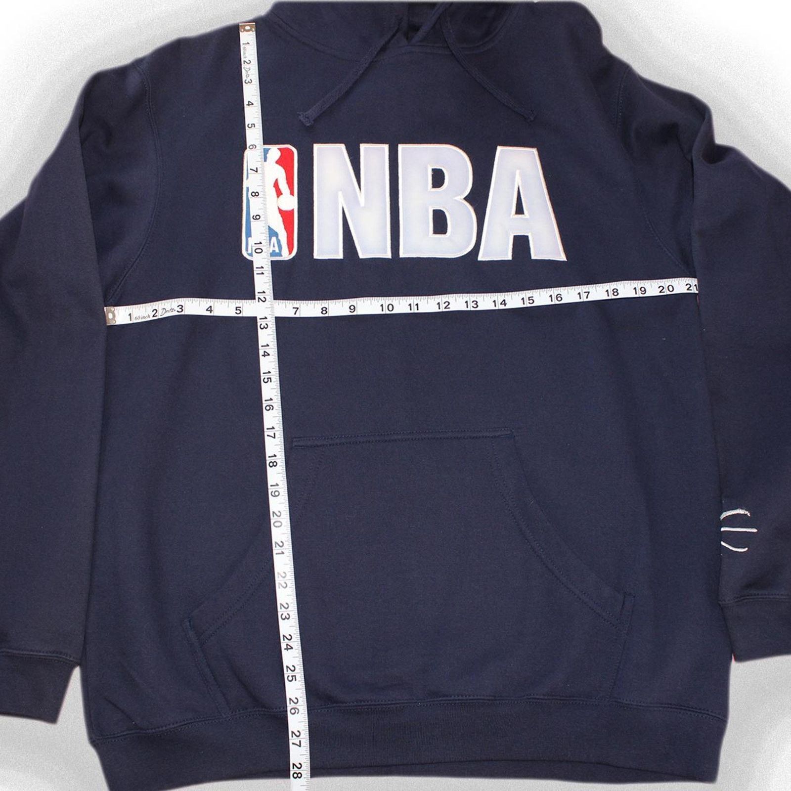 NBA Vintage Y2K Blue NBA Graphic pull-over Hoodie Size US M / EU 48-50 / 2 - 2 Thumbnail