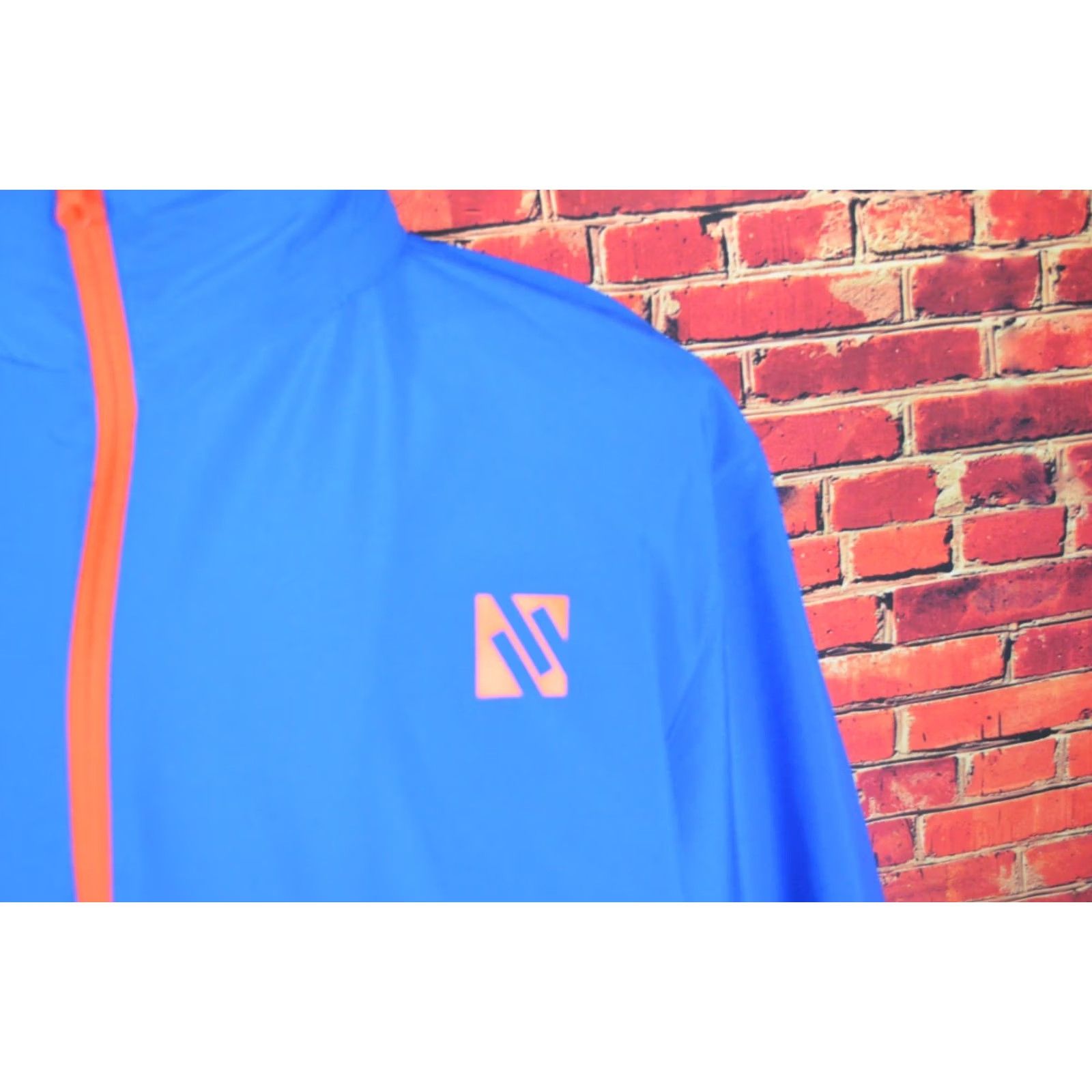 Vintage VINTAGE Ten80 Jacket Teal Cyan Blue Windbreaker Hooded Mens Large Size US L / EU 52-54 / 3 - 3 Thumbnail
