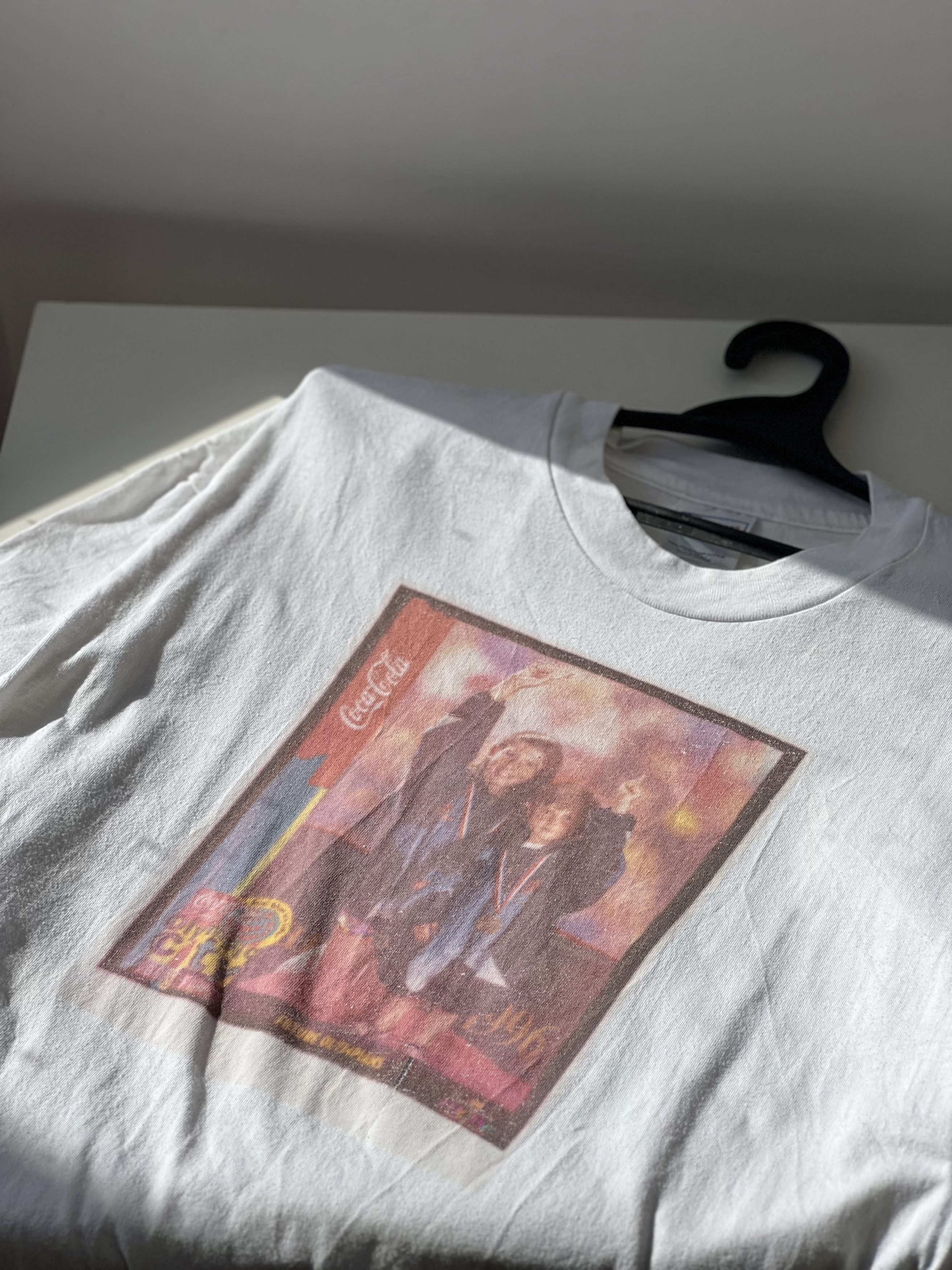 Coca Cola × Hanes HANES x Coca Cola vintage t-shirt Size US XL / EU 56 / 4 - 2 Thumbnail
