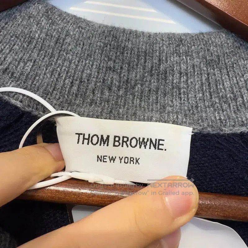 Thom Browne Thom Browne Men's Wool Pullover Sweater . Size US M / EU 48-50 / 2 - 4 Thumbnail