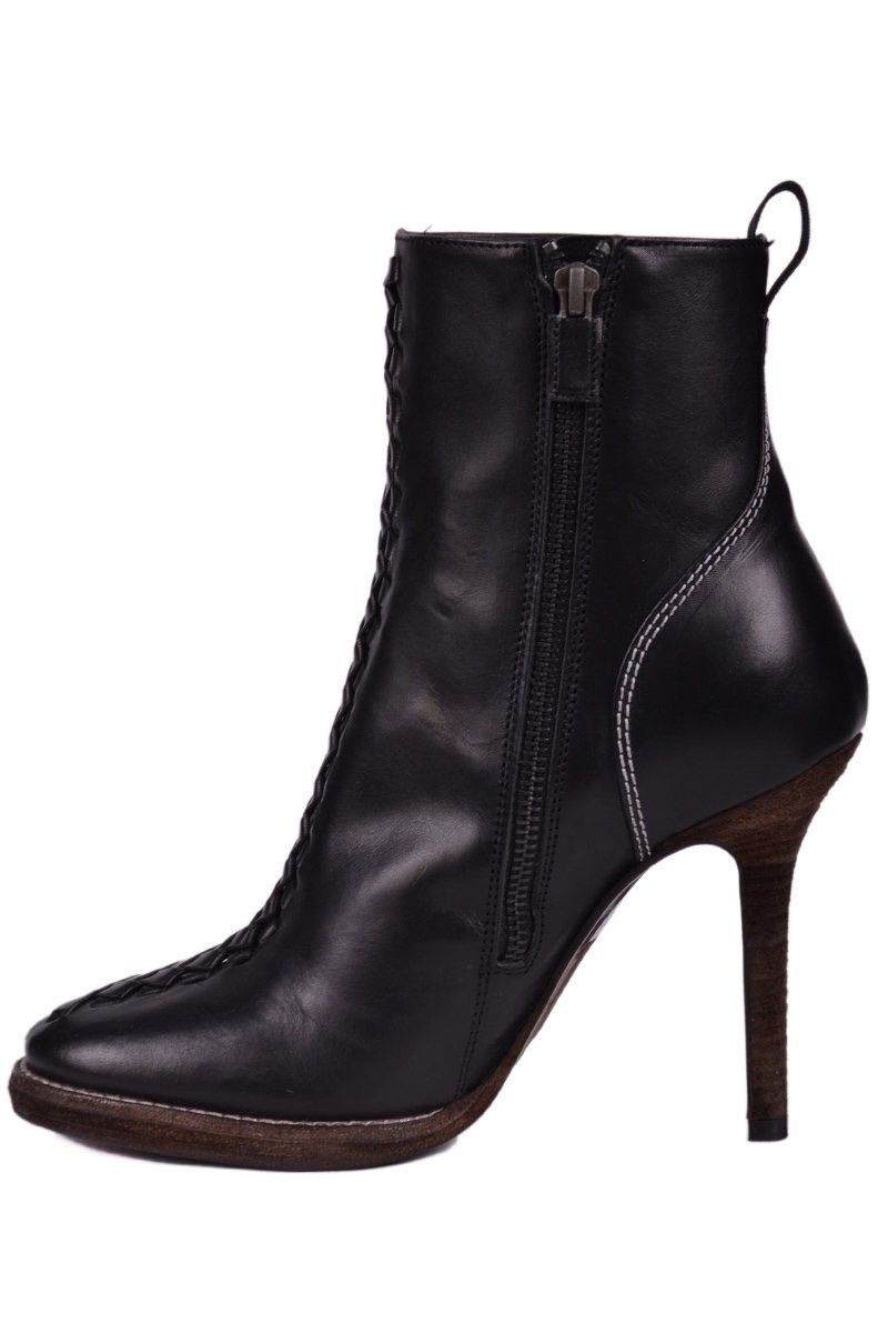 Haider Ackermann Last Size Haider Ackermann Zipped Ankle Leather Boots Size US 7 / IT 37 - 4 Thumbnail