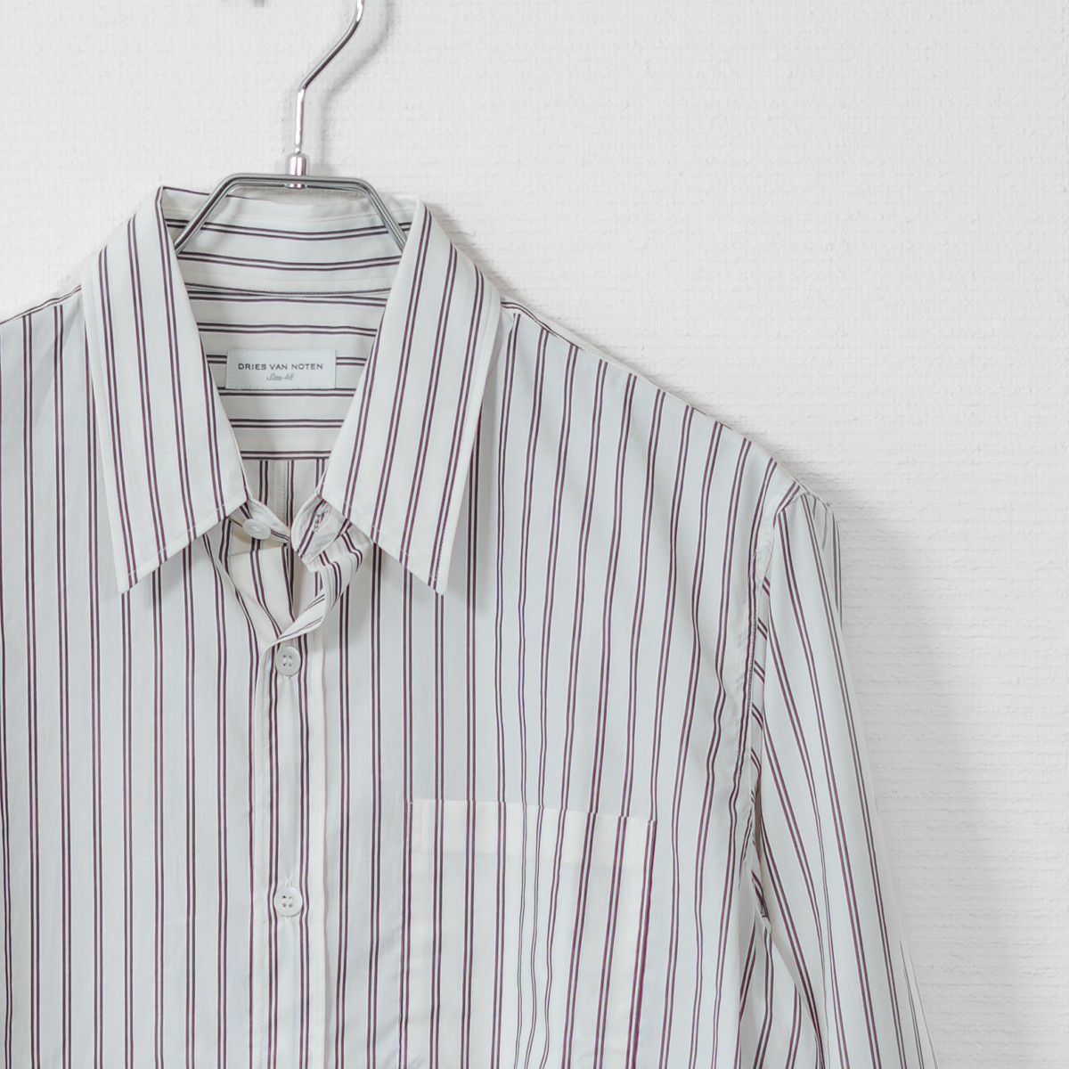 Dries Van Noten DRIES VAN NOTEN STRIPE LONG SLEEVE SHIRT Size US M / EU 48-50 / 2 - 3 Thumbnail