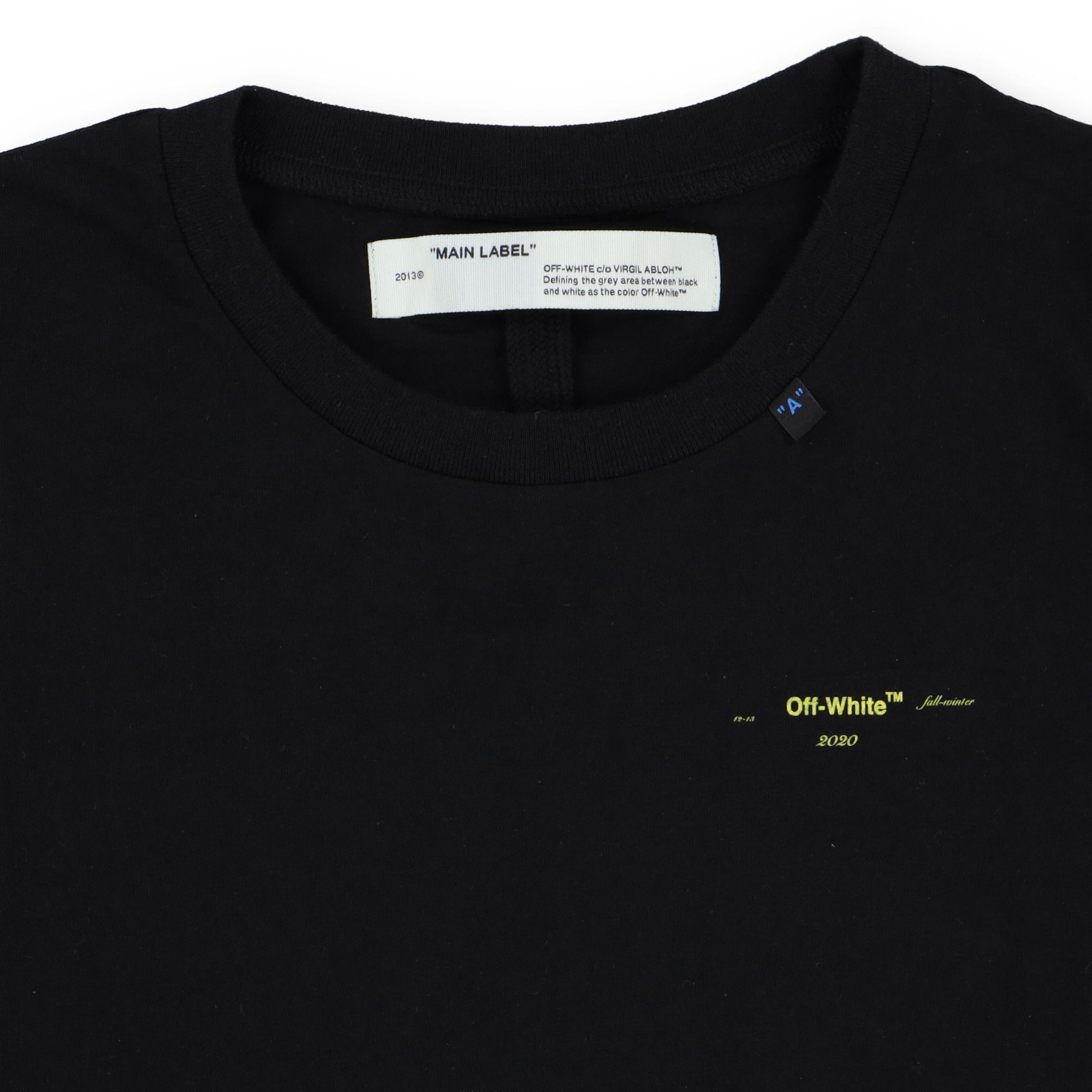 Off-White Black and Yellow Acrylic Arrows Logo T-Shirt Size US XXL / EU 58 / 5 - 6 Thumbnail