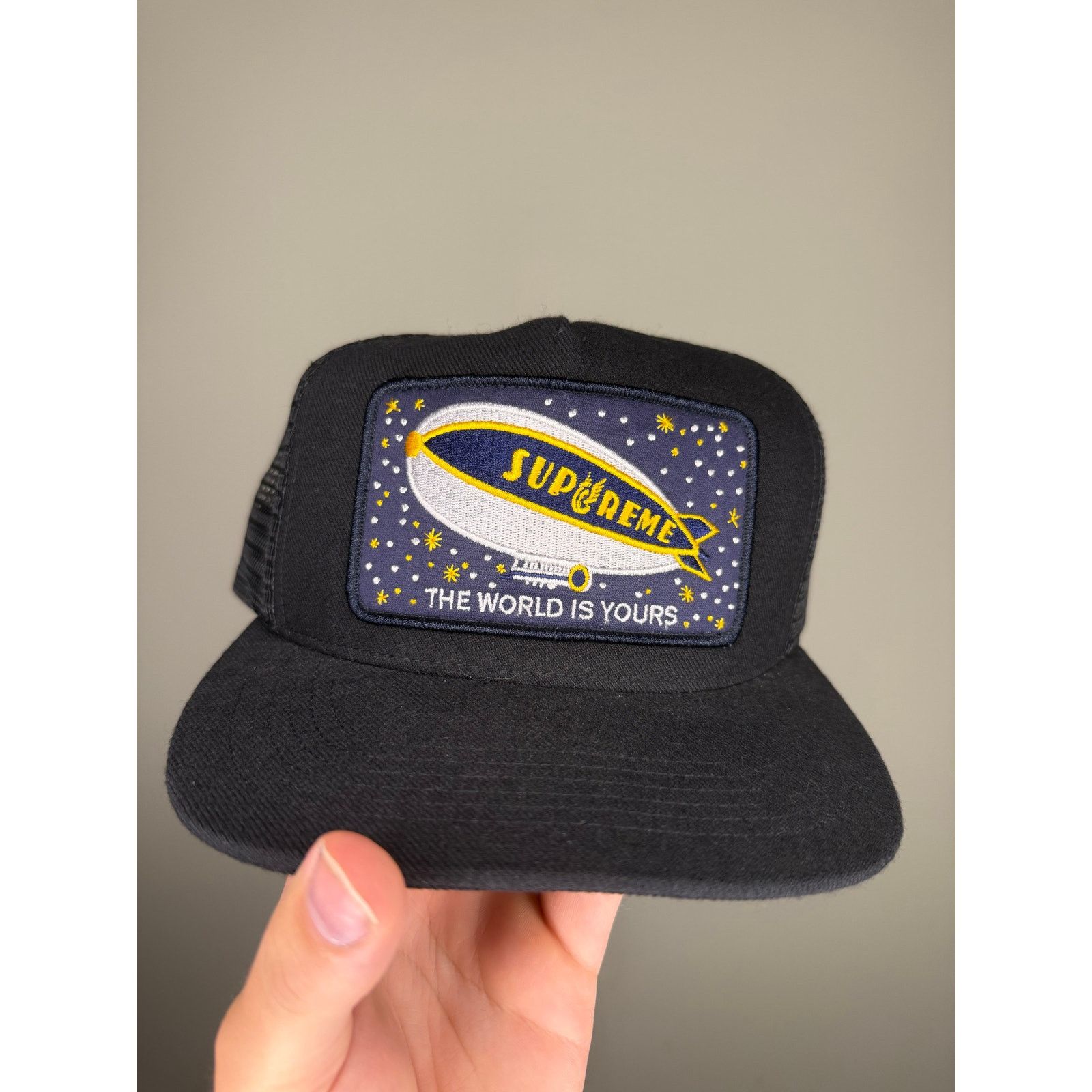 Supreme Supreme Scarface The World Is Yours Trucker HaT Made in USA Size ONE SIZE - 2 Thumbnail