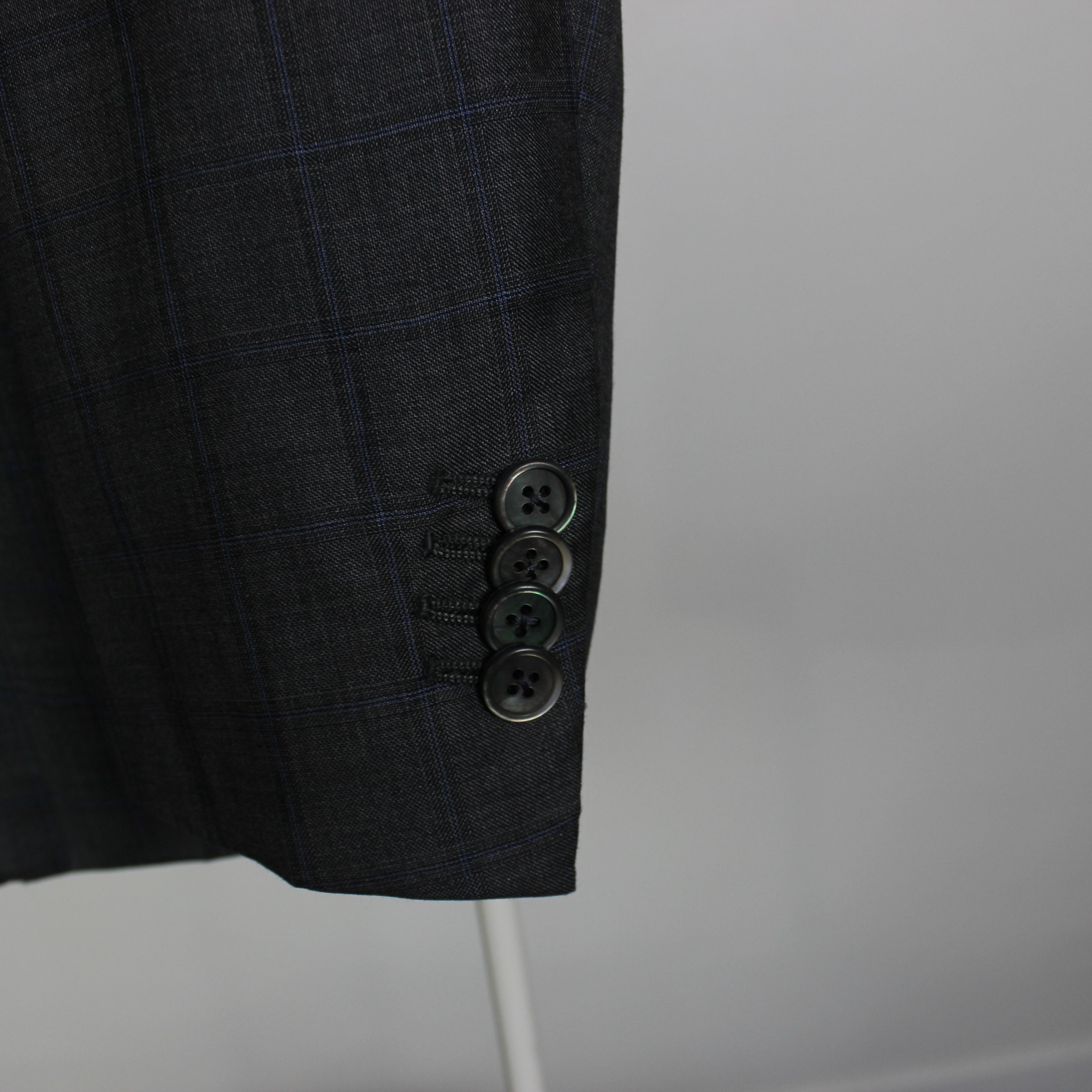 Corneliani Corneliani blazer men wool L XL gray Size 46R - 4 Thumbnail