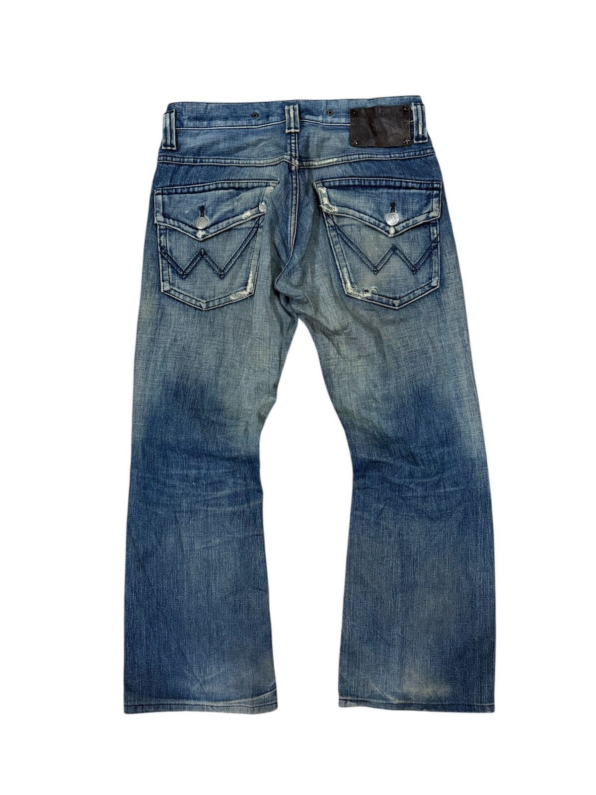 Wrangler VINTAGE WRANGLER FLARE BOOTCUT JEANS Size US 32 / EU 48 - 2 Thumbnail
