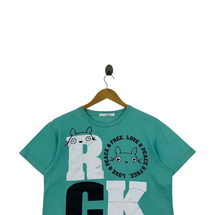 Vintage MY NEIGHBOR TOTORO x ROCKIN ON Japan Tee Shirt Size M / US 6-8 / IT 42-44 - 8 Thumbnail