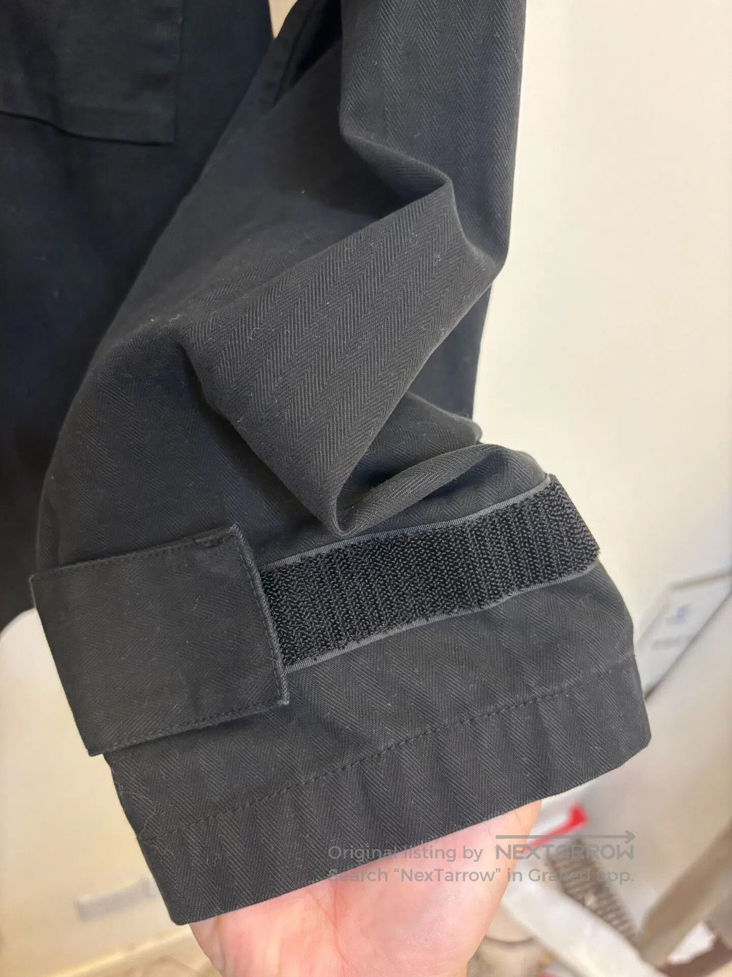 ADAM ET ROPE Wild Life Tailor Herringbone Washed CPO Jacket. Size US L / EU 52-54 / 3 - 6 Thumbnail