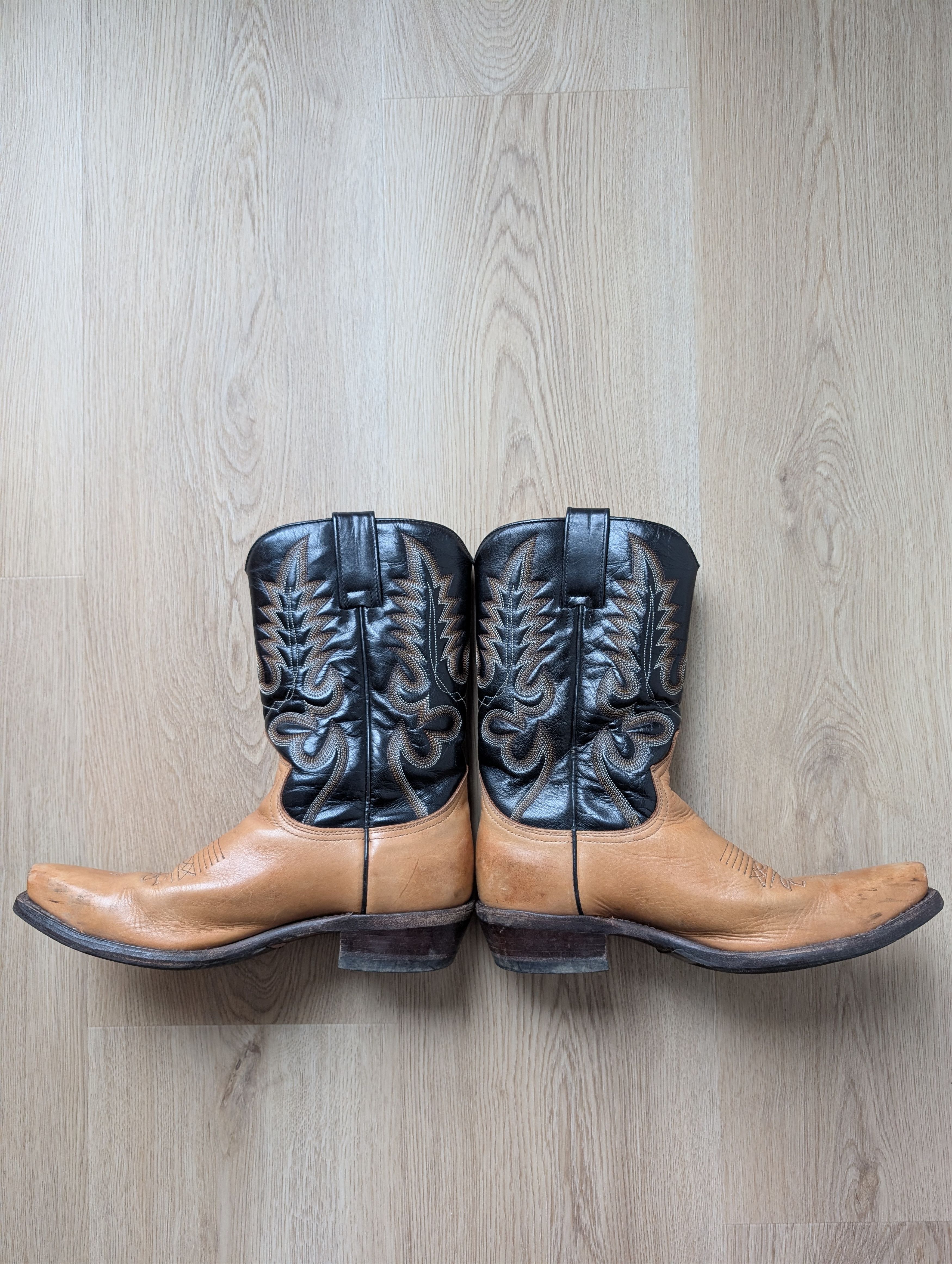 Sendra Sendra 3600 Cowboy Western Boots Handemade Size US 7 / EU 40 - 8 Thumbnail
