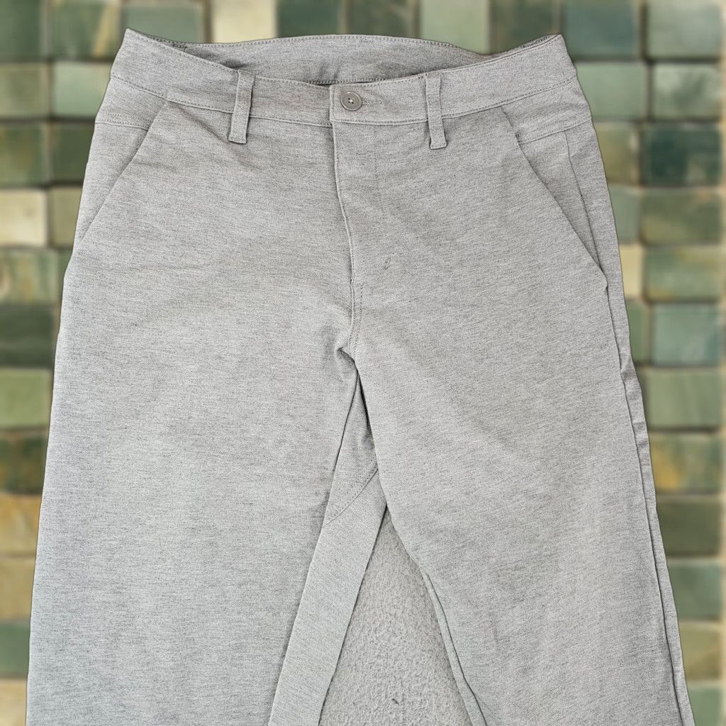 Vintage BYLT Slim Chino Pant Mens 31 Light Gray Stretch 2.0 Performance Casual Pants Size US 31 - 1 Thumbnail