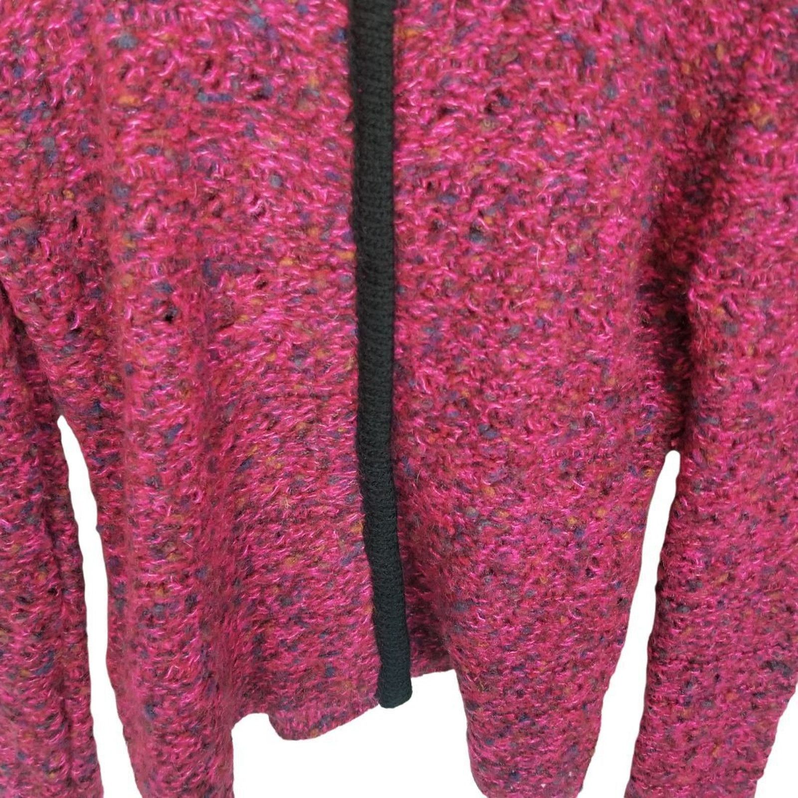 Arnette Garnet Hill Womens Wool Mohair Cardigan Sweater Snap Size M Size M / US 6-8 / IT 42-44 - 3 Thumbnail