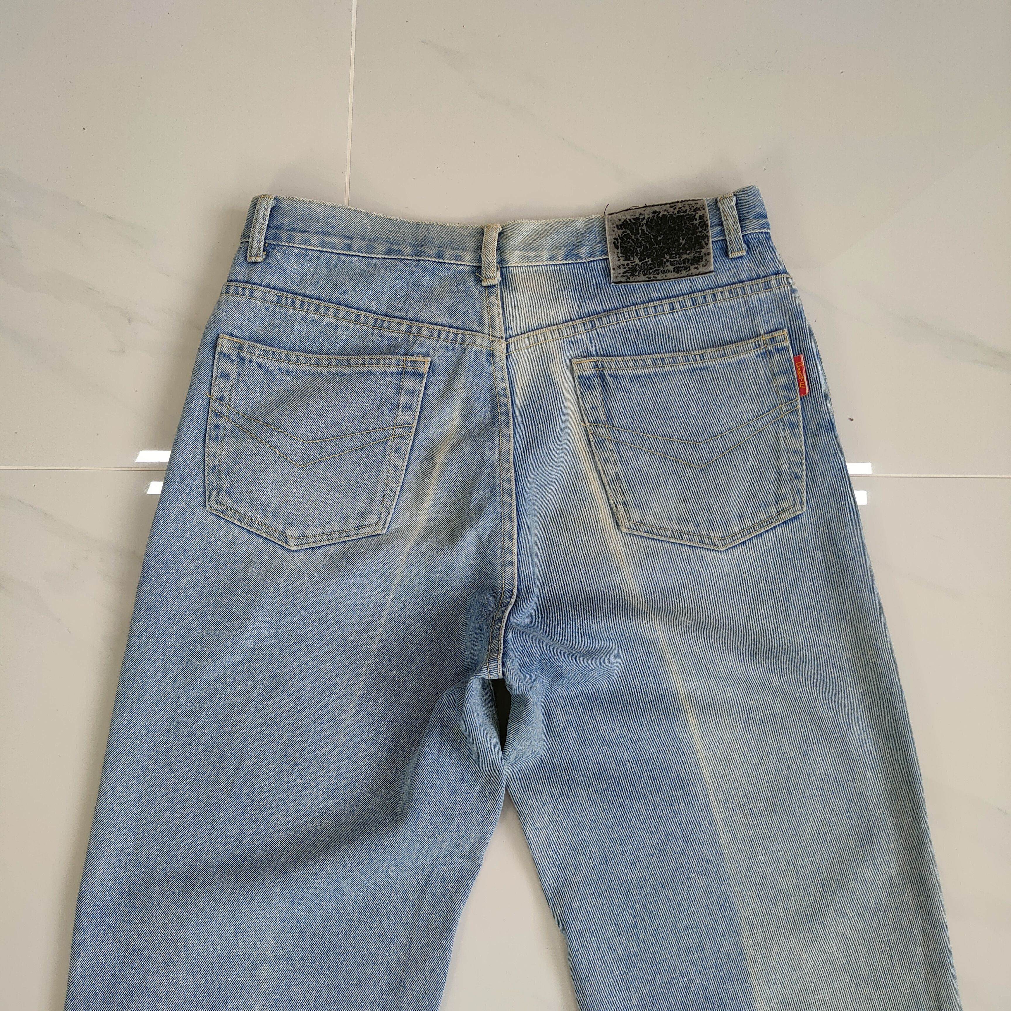 Japanese Brand VINTAGE JAPANESE FADED DISTRESSED JEAN DENIM PANTS Size US 32 / EU 48 - 10 Thumbnail