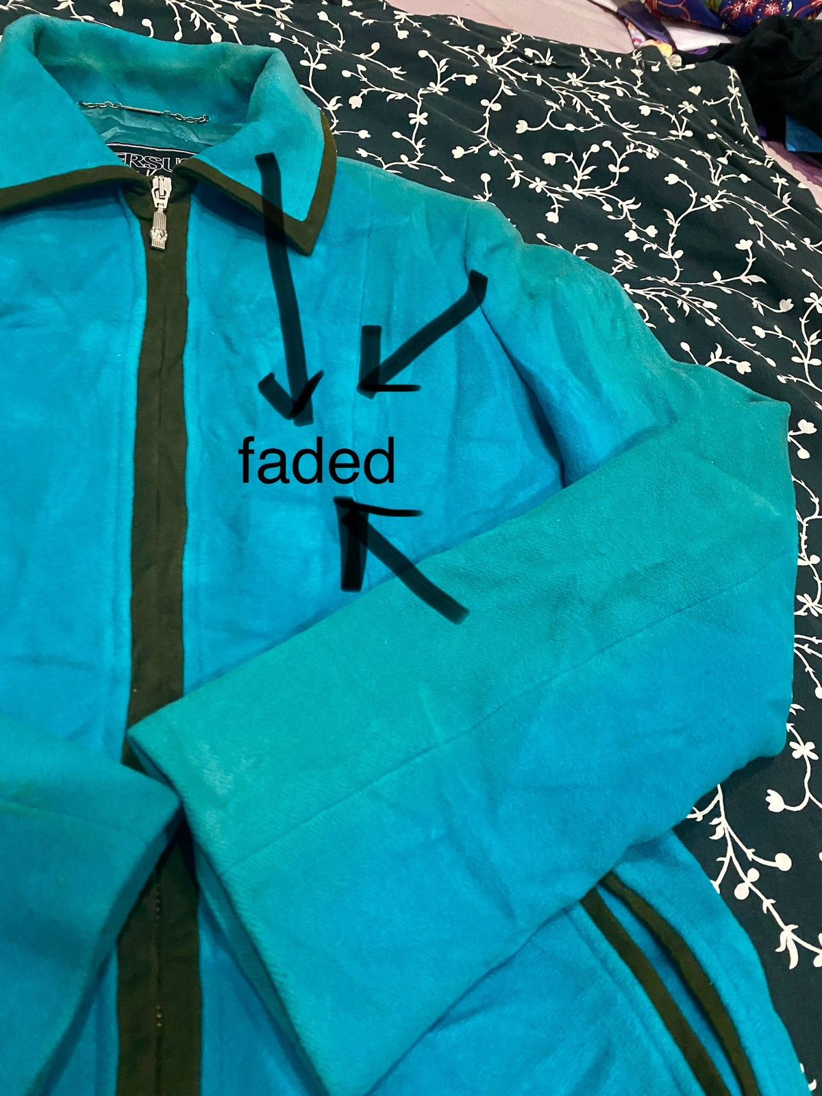 Versace vtg gianni versace fleece jacket Size S / US 4 / IT 40 - 5 Thumbnail