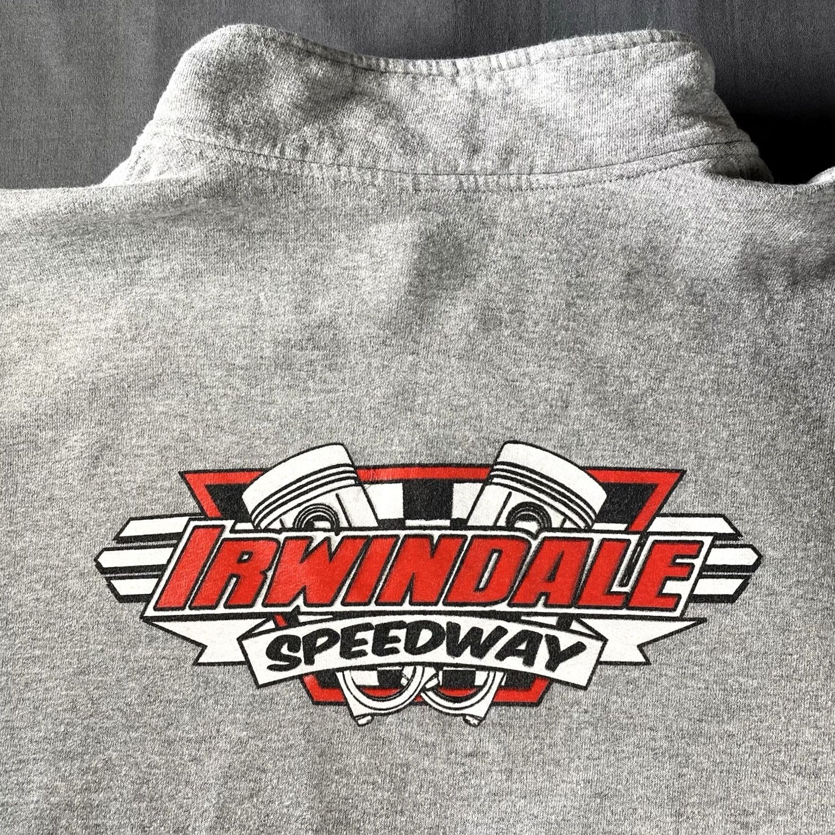 Fox Racing IRWINDALE Speedway Jacket Mens 2XL California Racing CAR Racing Gray Zip Up Men Jacket Size US XXL / EU 58 / 5 - 2 Thumbnail