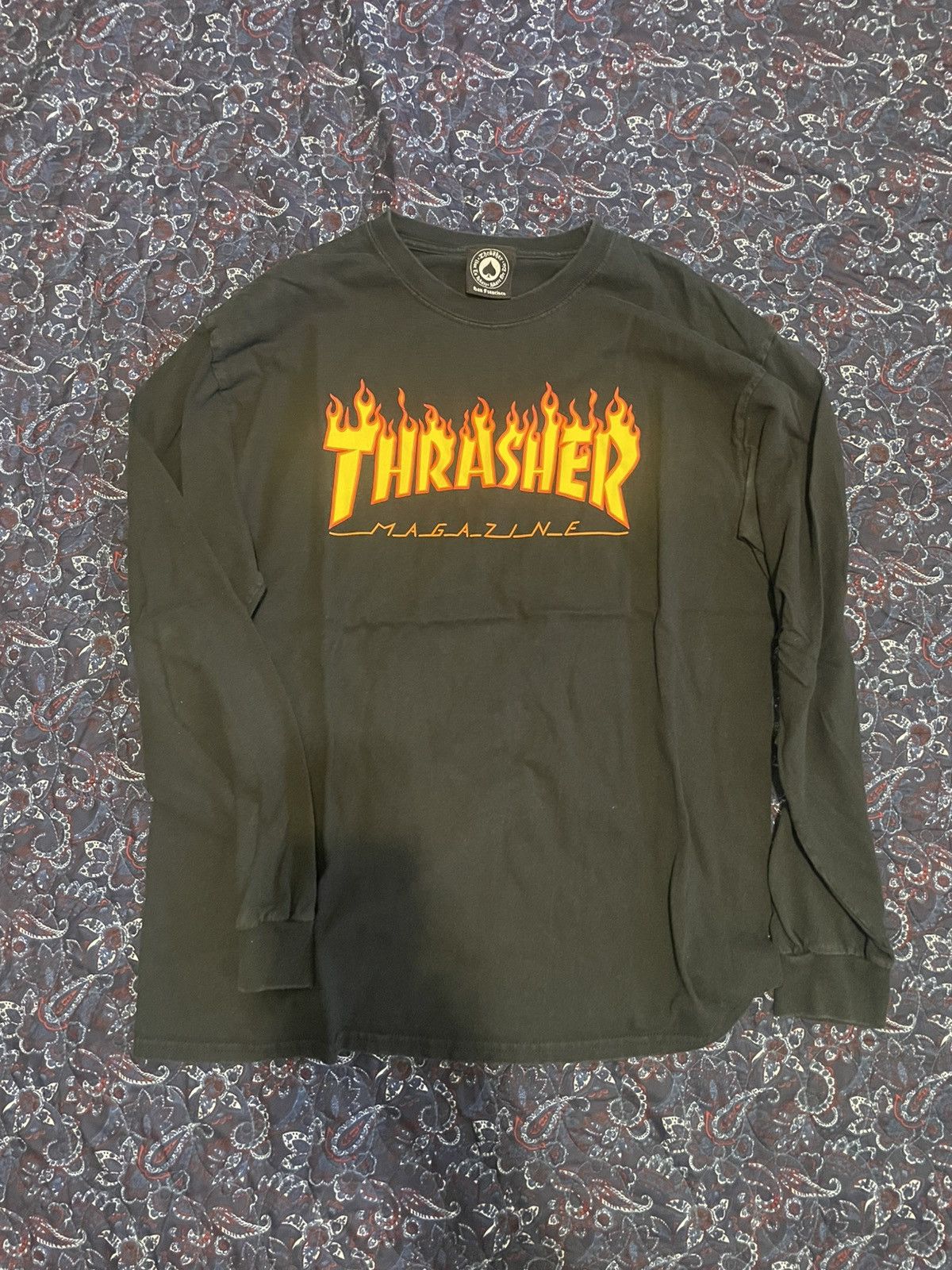 Thrasher Thrashed Long-Sleeve Tee Size US L / EU 52-54 / 3 - 1 Thumbnail