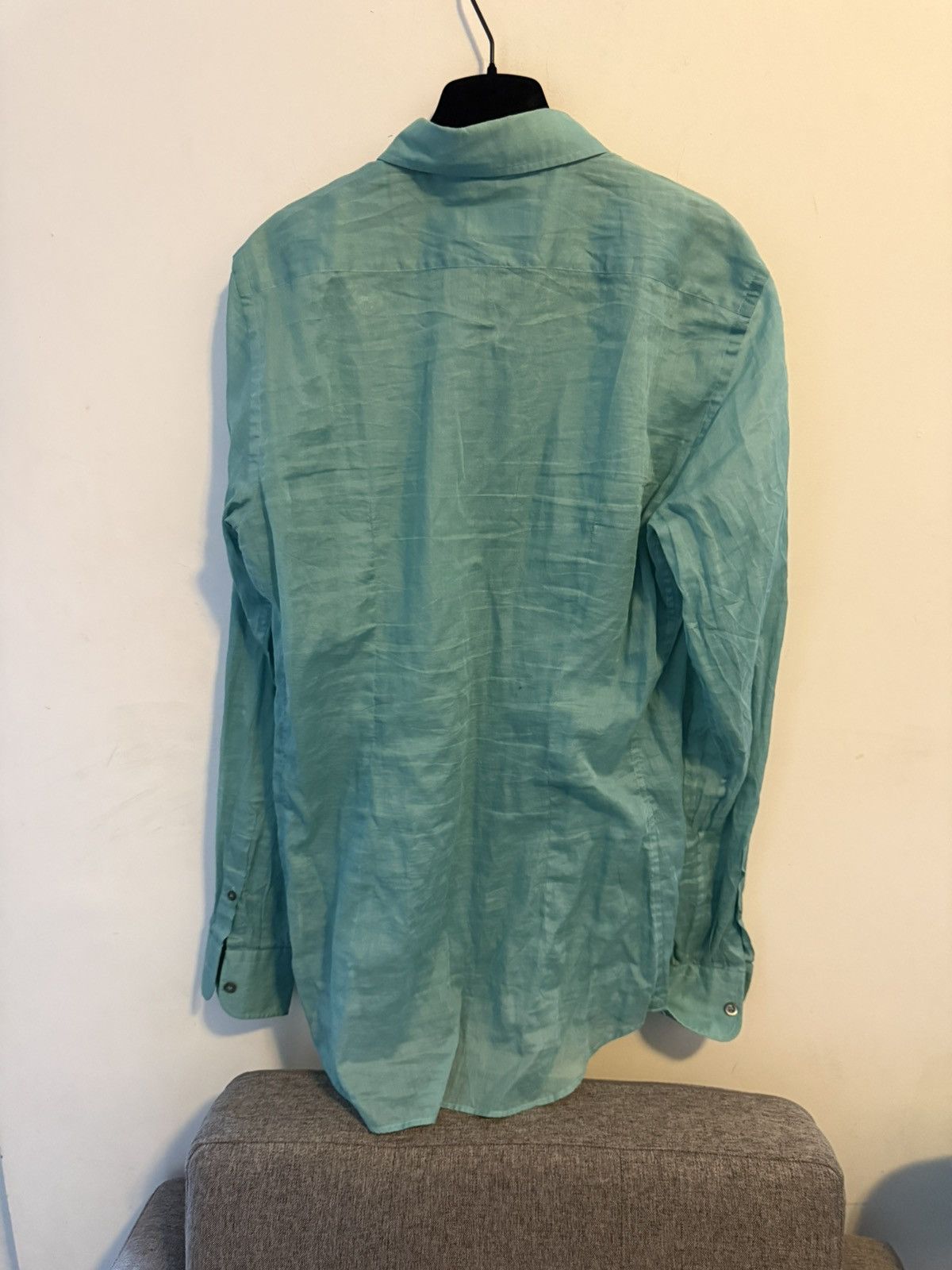 Prada Prada button up shirt sz 39 Size US S / EU 44-46 / 1 - 2 Thumbnail