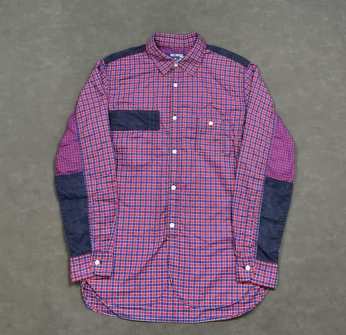 Junya Watanabe Junya Watanabe Plaid Long Sleeve Shirt J16 Size US S / EU 44-46 / 1 - 1 Thumbnail