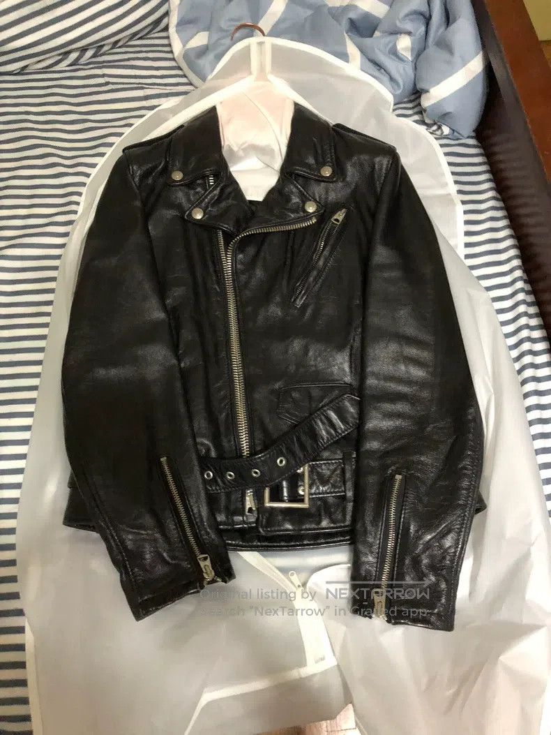 Schott Schott Motorcycle leather jacket Size US S / EU 44-46 / 1 - 1 Thumbnail