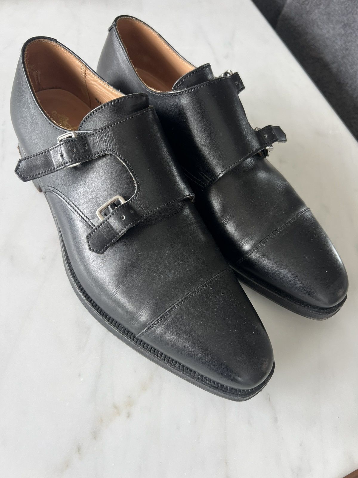 Crockett & Jones Crocket & Jones double monk straps Size US 8.5 / EU 41-42 - 2 Thumbnail