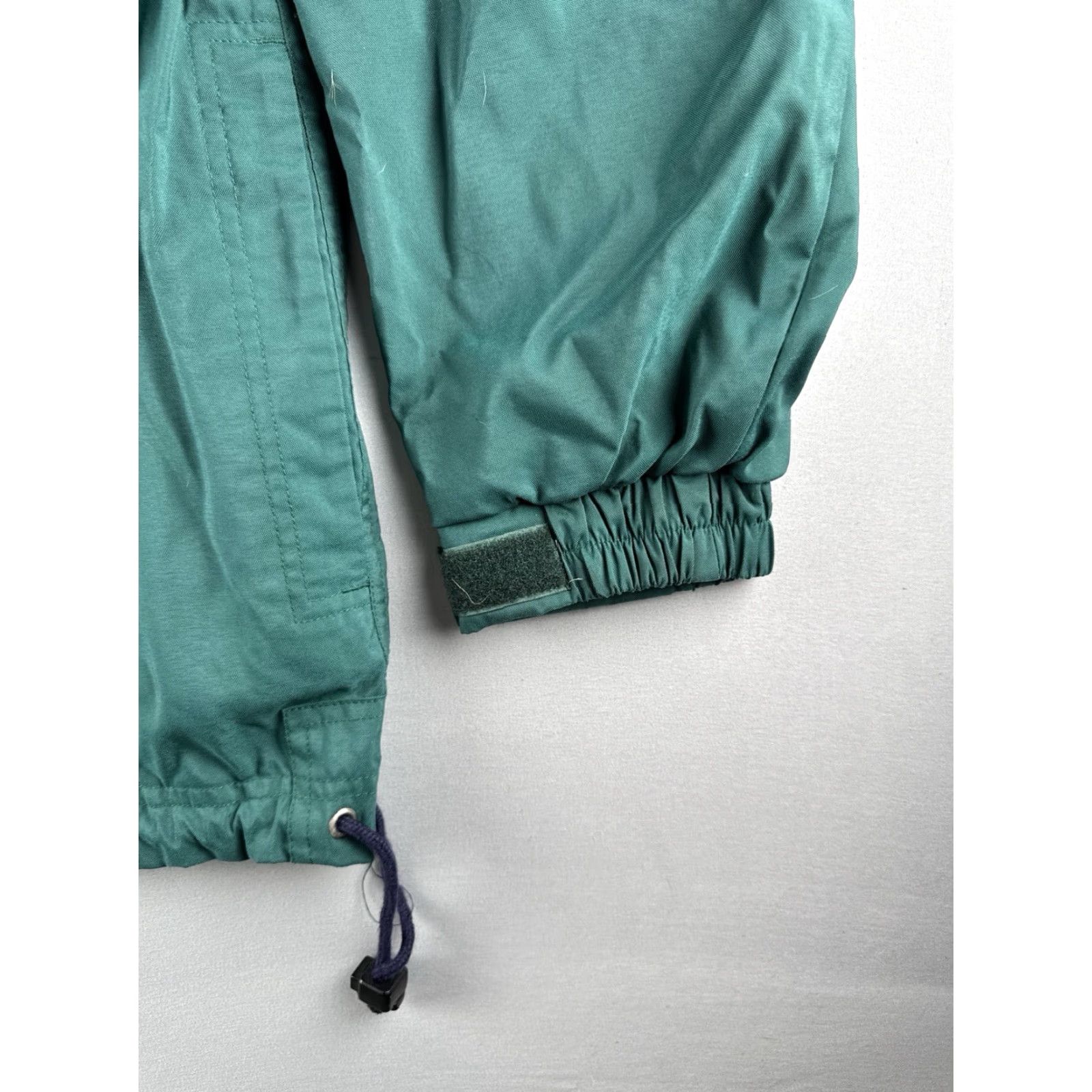 Eddie Bauer VINTAGE Eddie Bauer EBTEK Anorak Jacket Stowaway Hood Teal Small Mens Jacket Size US S / EU 44-46 / 1 - 6 Thumbnail