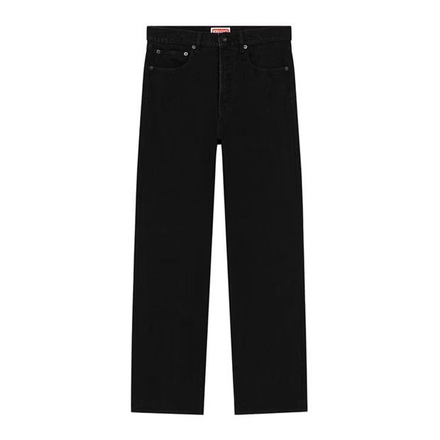 o1g2r1mq0424 Bara Straight Jeans in Denim Black