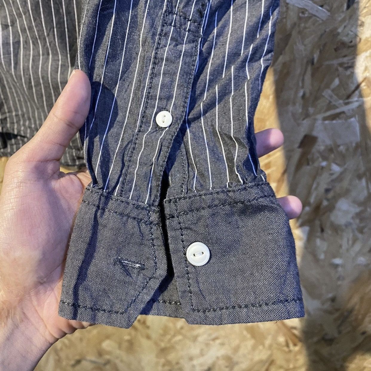 Japanese Brand × Jun Takahashi × Vintage Vintage Jun Men X Benson Button Ups Size US L / EU 52-54 / 3 - 7 Thumbnail