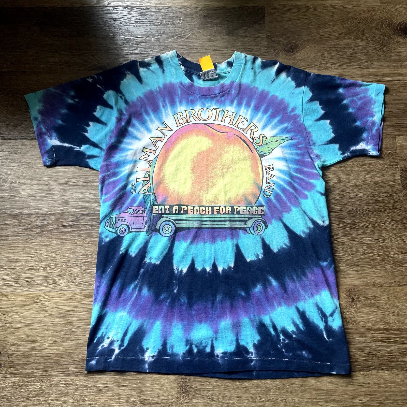 Liquid Blue The Allman Brothers Band 1992 VTG Rare Tie Dye Tee- Size XL Size US XL / EU 56 / 4 - 1 Thumbnail
