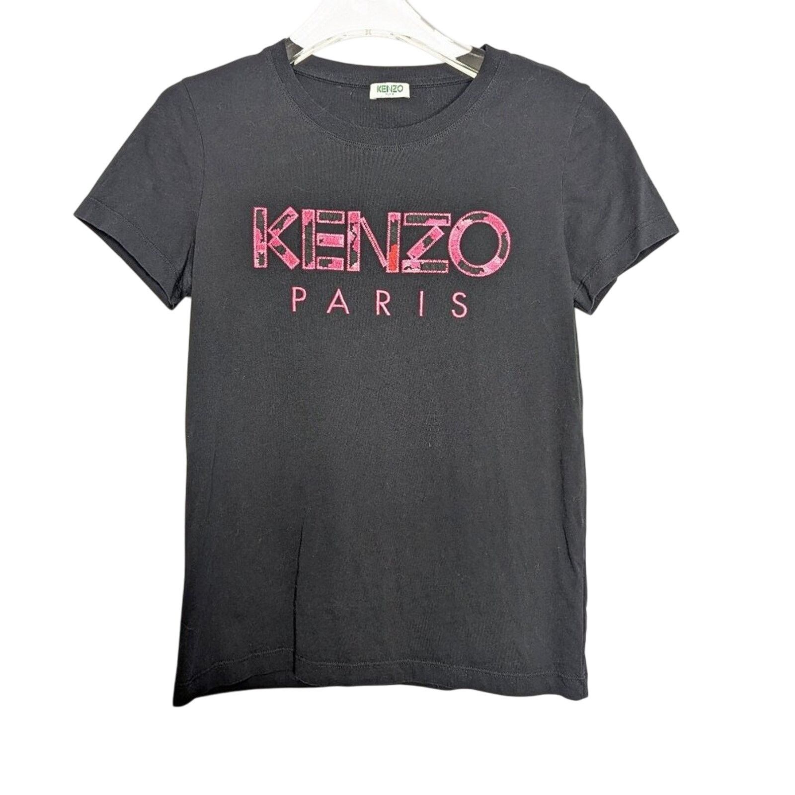 Kenzo Kenzo Paris Rose Logo Graphic T-Shirt Short Sleeve Crew Neck Size XS / US 0-2 / IT 36-38 - 1 Thumbnail