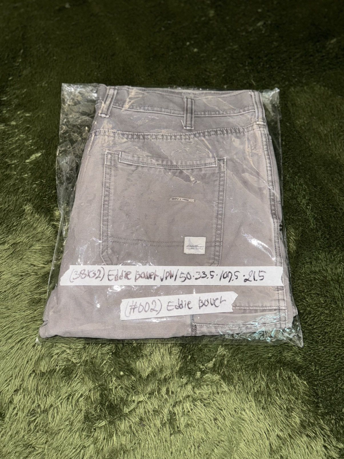 Eddie Bauer [38X32] Eddie Bauer Japan washed cotton carpenter pants Size US 38 / EU 54 - 13 Thumbnail