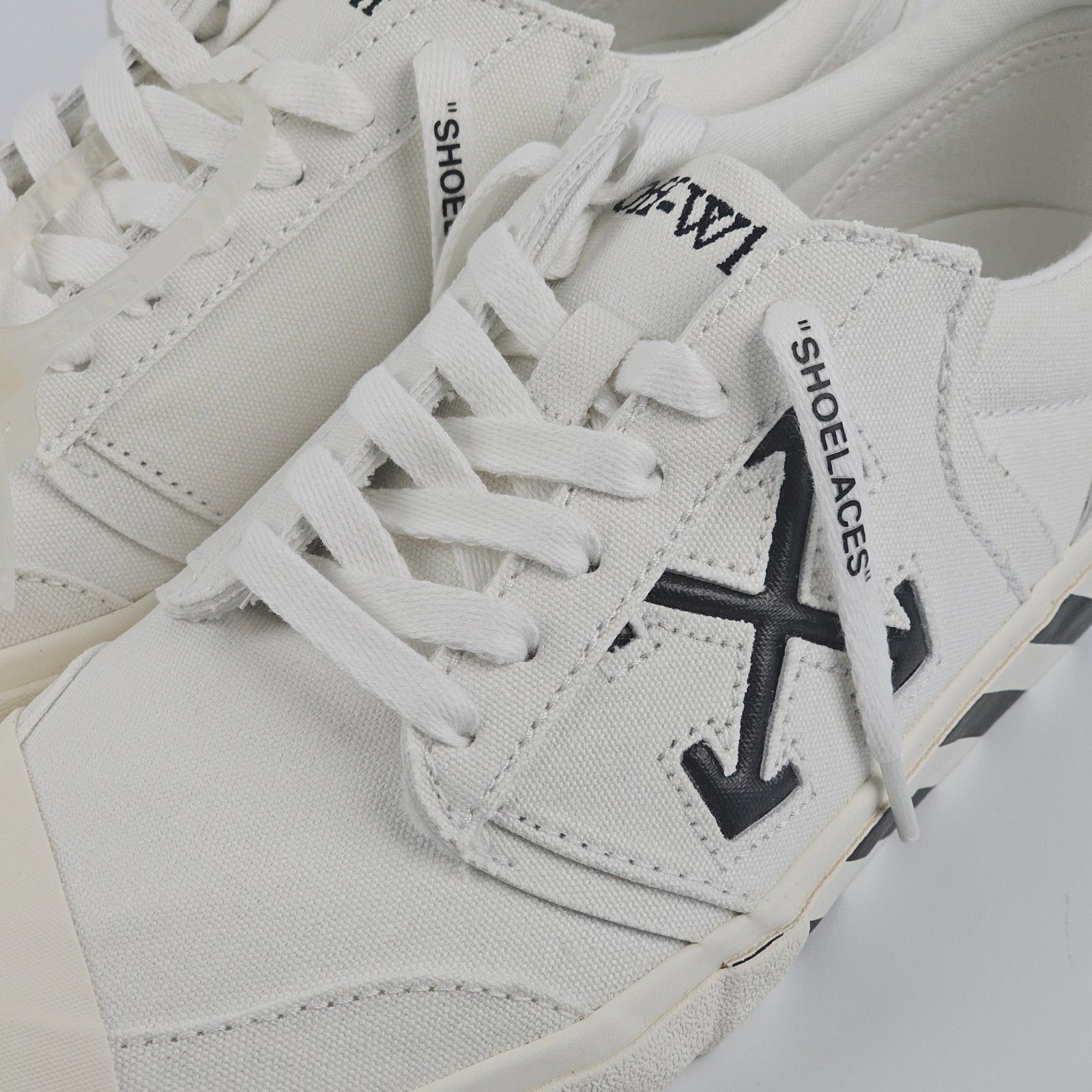 Off-White OFF-WHITE Vulcanized White Sneakers New & Authentic (Men's s Size US 11 / EU 44 - 5 Thumbnail